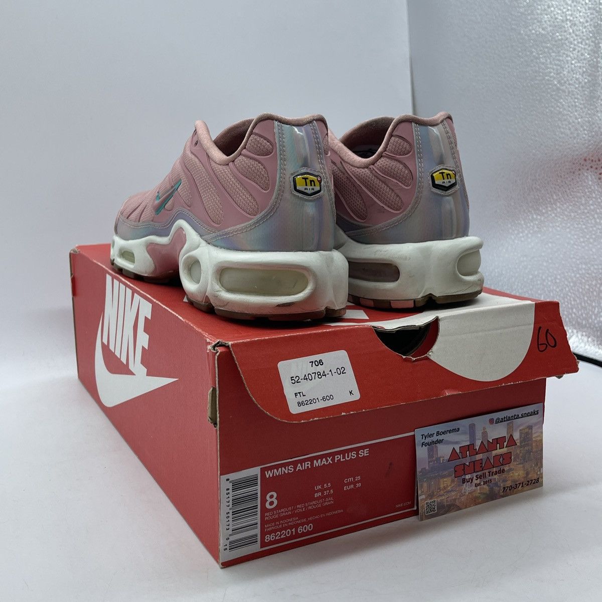Nike Wmns air max plus red starburst Size US 8 / IT 38 - 4 Thumbnail