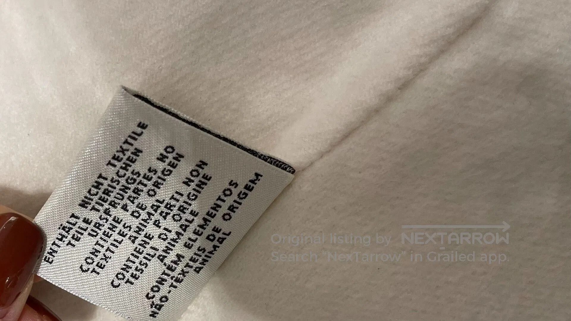 Hermes Hermes Off-White Cashmere Short Coat. Size US S / EU 44-46 / 1 - 9 Thumbnail