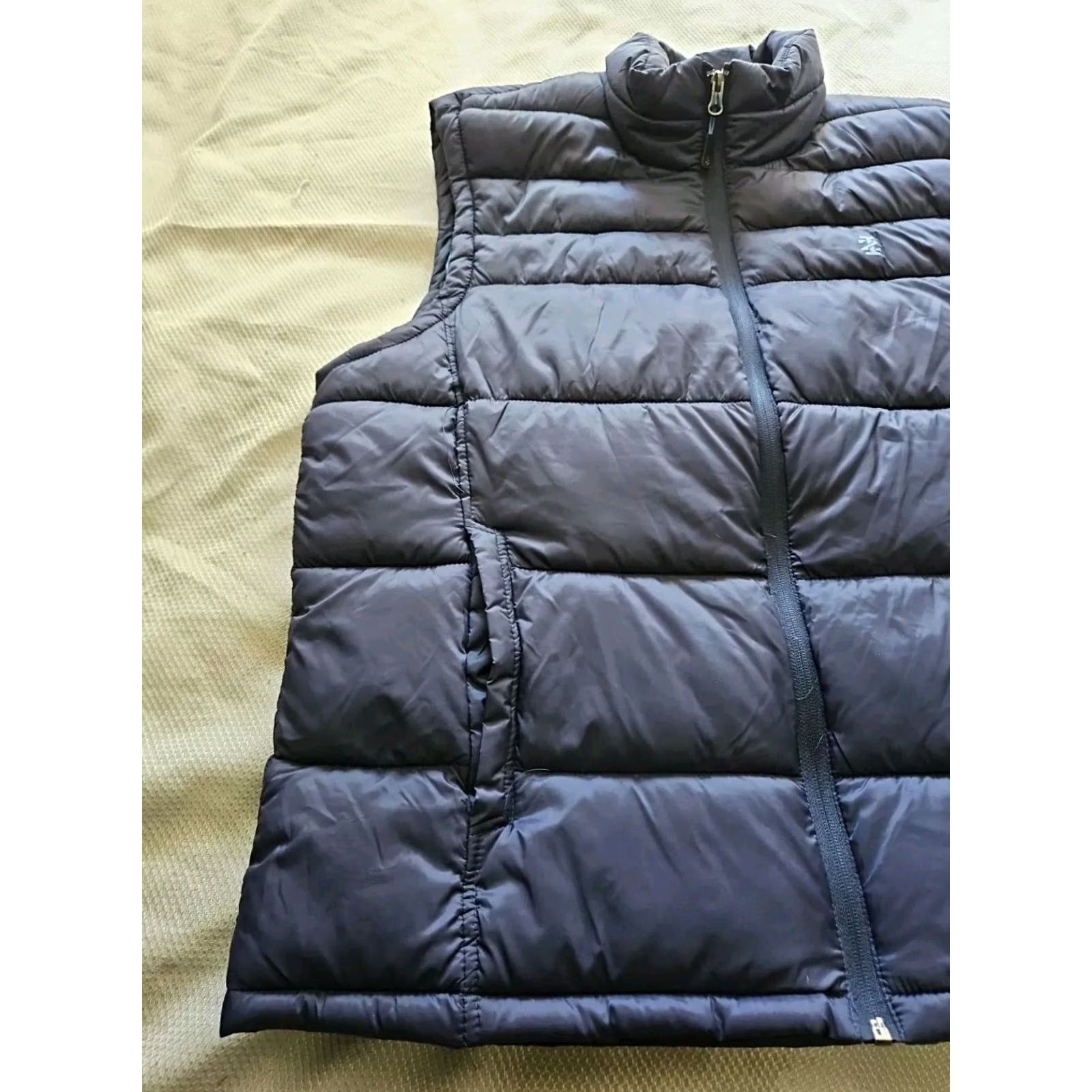 Izod IZOD Puffer Vest Mens Large Blue Winter Fleece Jacket - Durable Workwear Size 42R - 2 Thumbnail