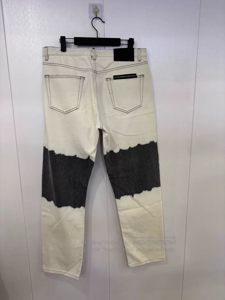 Givenchy Givenchy Denim Jeans, Tie-Dye Wash, Slight Yellowing on He Size US 31 - 2 Thumbnail