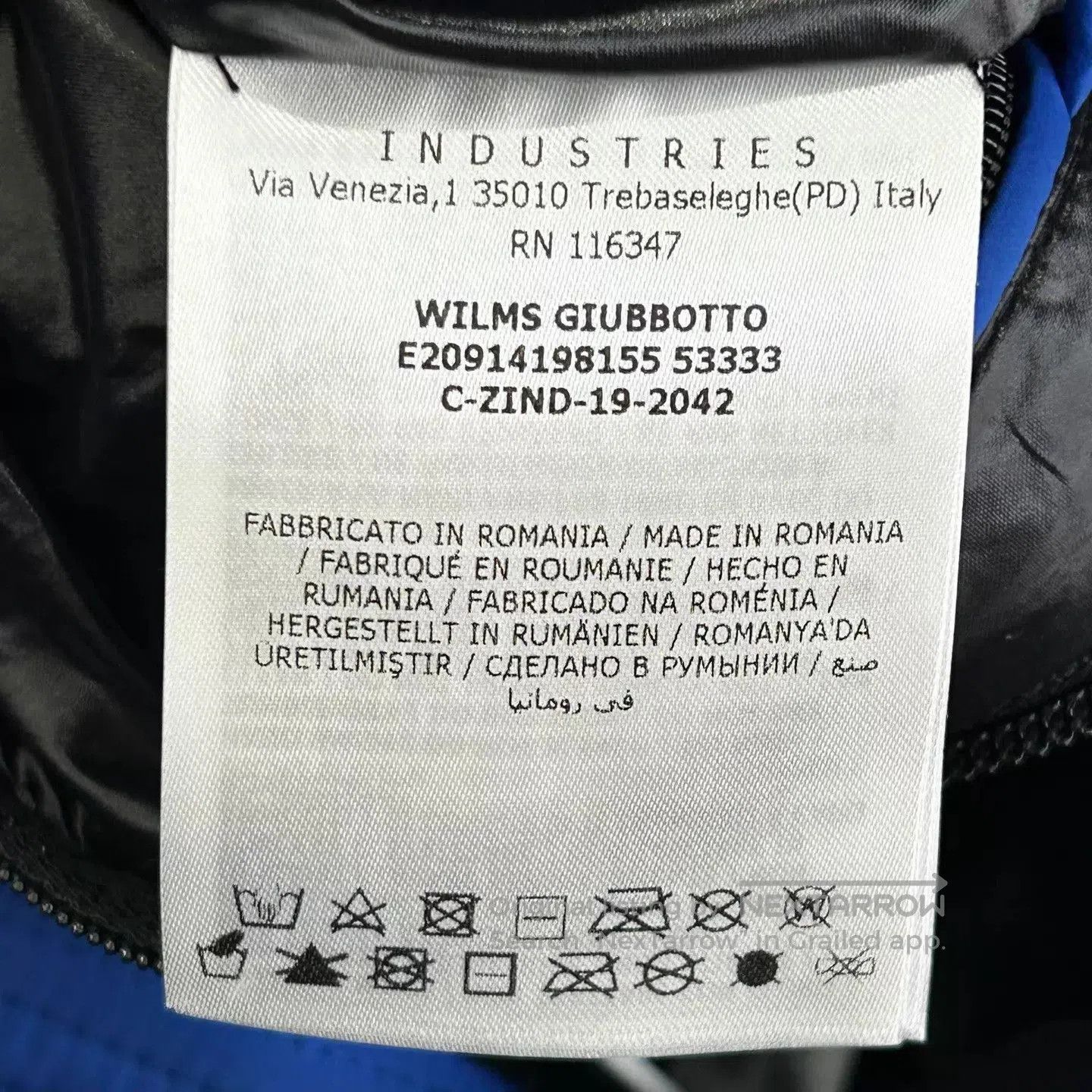 Moncler Blue Puffer Jacket with Hood - Size M. Size US M / EU 48-50 / 2 - 7 Thumbnail