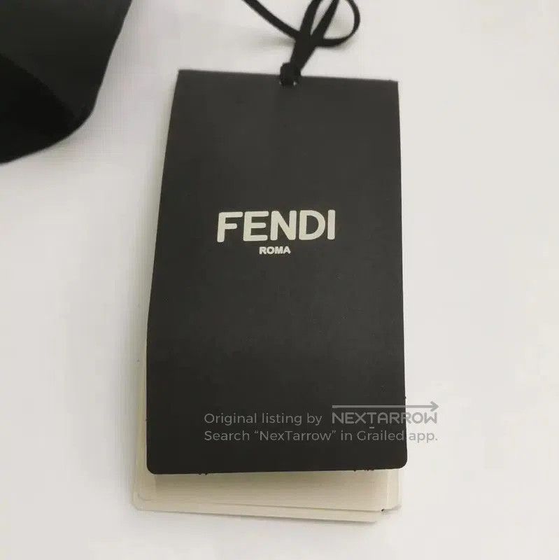 Fendi Fendi Black Cotton Logo Embroidered Shirt . Size US S / EU 44-46 / 1 - 4 Thumbnail