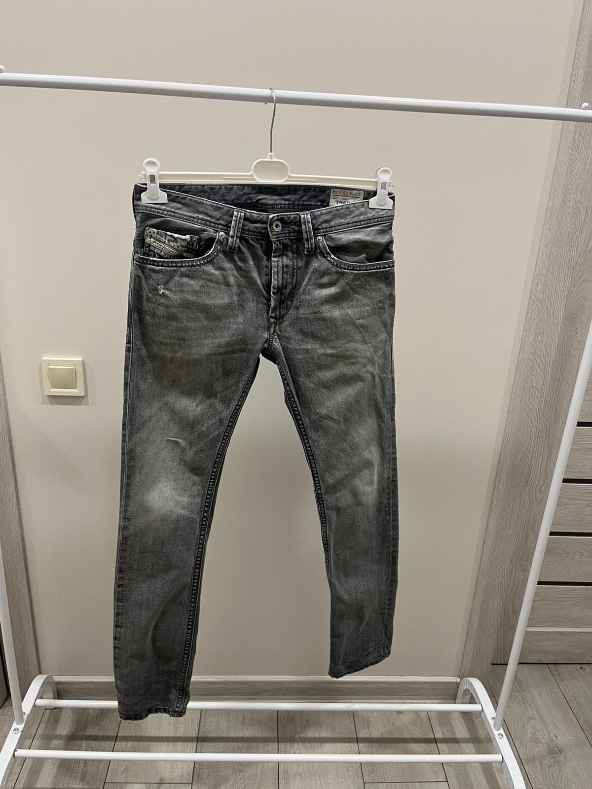 Diesel Vintage Diesel Y2K Dirty New Age Distressed Denim Size US 29 - 1 Thumbnail