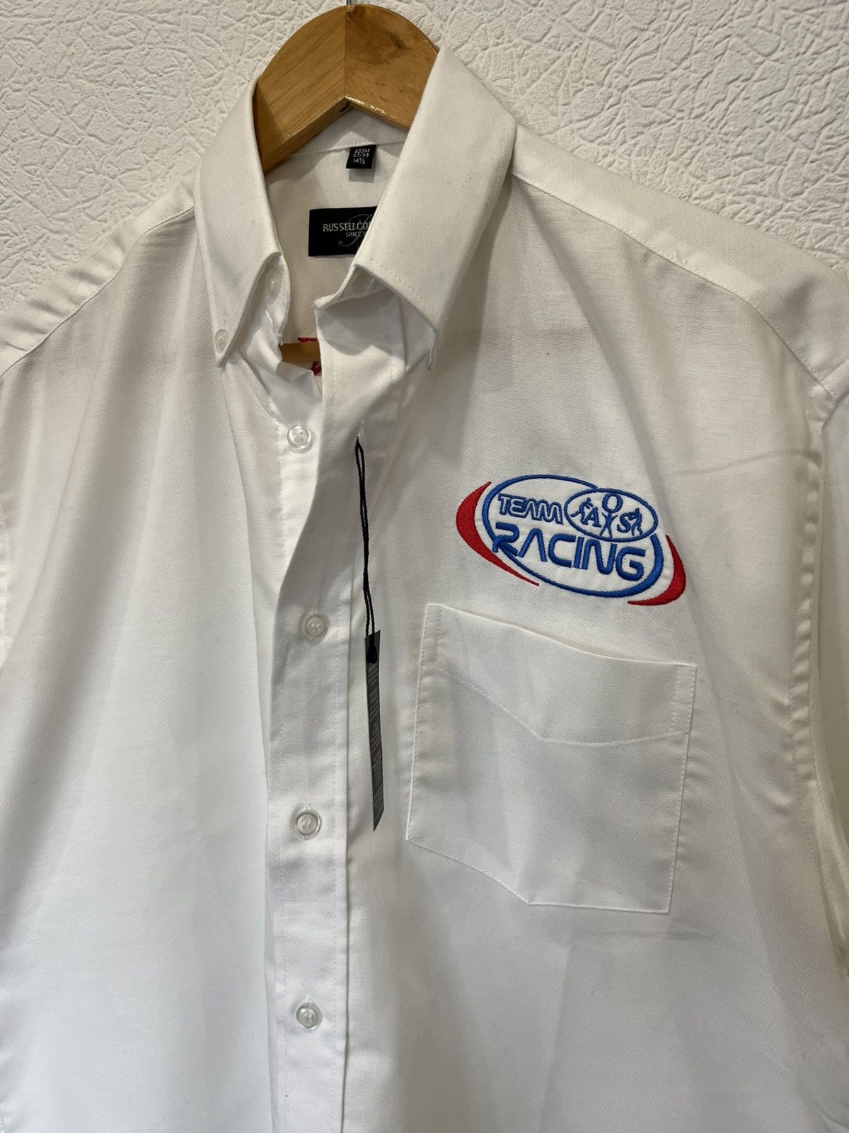 Vintage Russell Collection TT Isle Of Men Racing Button Shirt Size US M / EU 48-50 / 2 - 2 Thumbnail