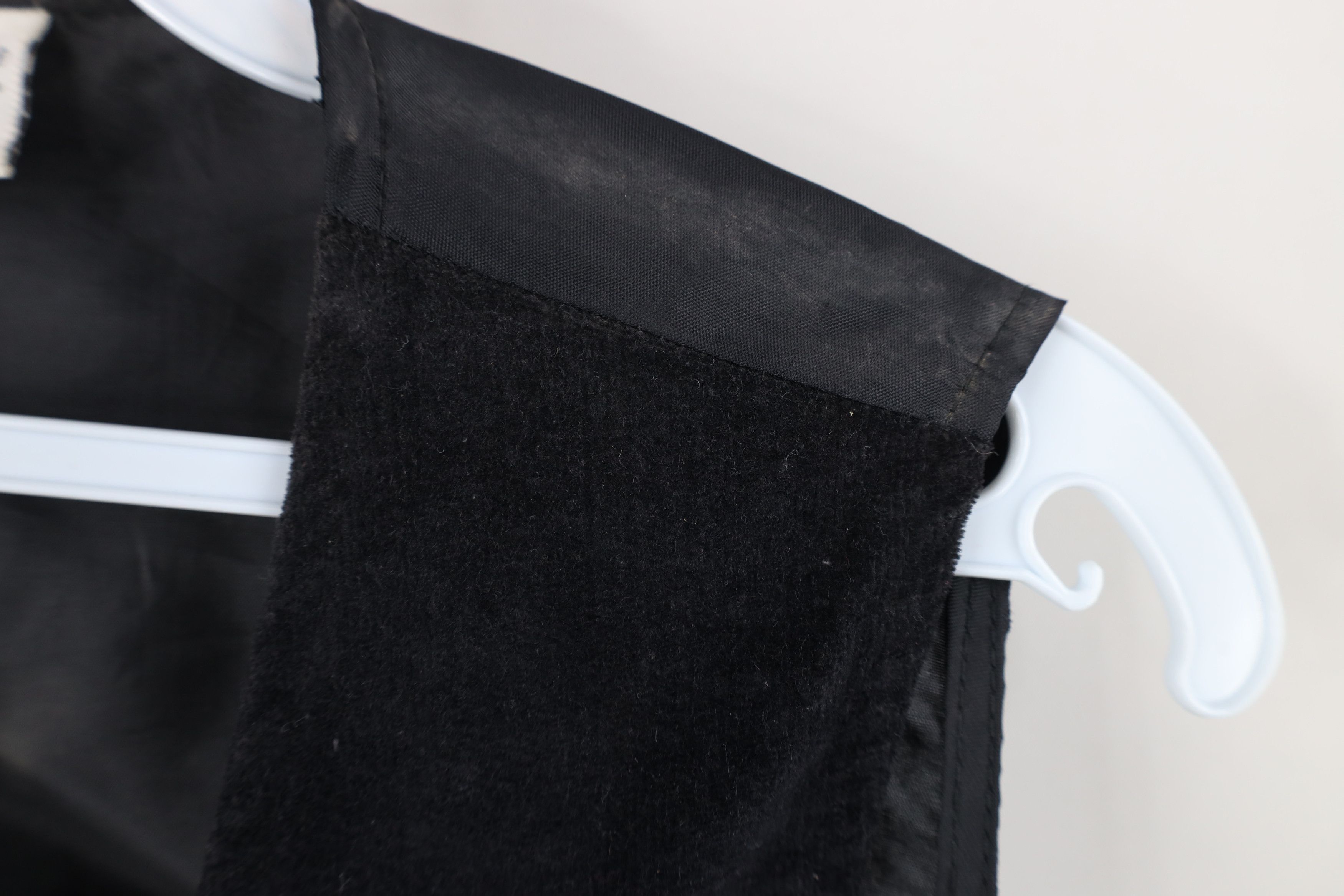 Vintage Vintage 70s Streetwear Buckle Corduroy Vest Jacket Black USA Size L / US 10 / IT 46 - 5 Thumbnail