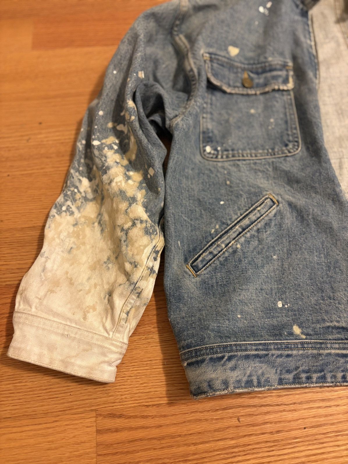 Fear of God Fear of God Jeans Distressed Denim Jacket, M (Oversized) Size US M / EU 48-50 / 2 - 13 Thumbnail