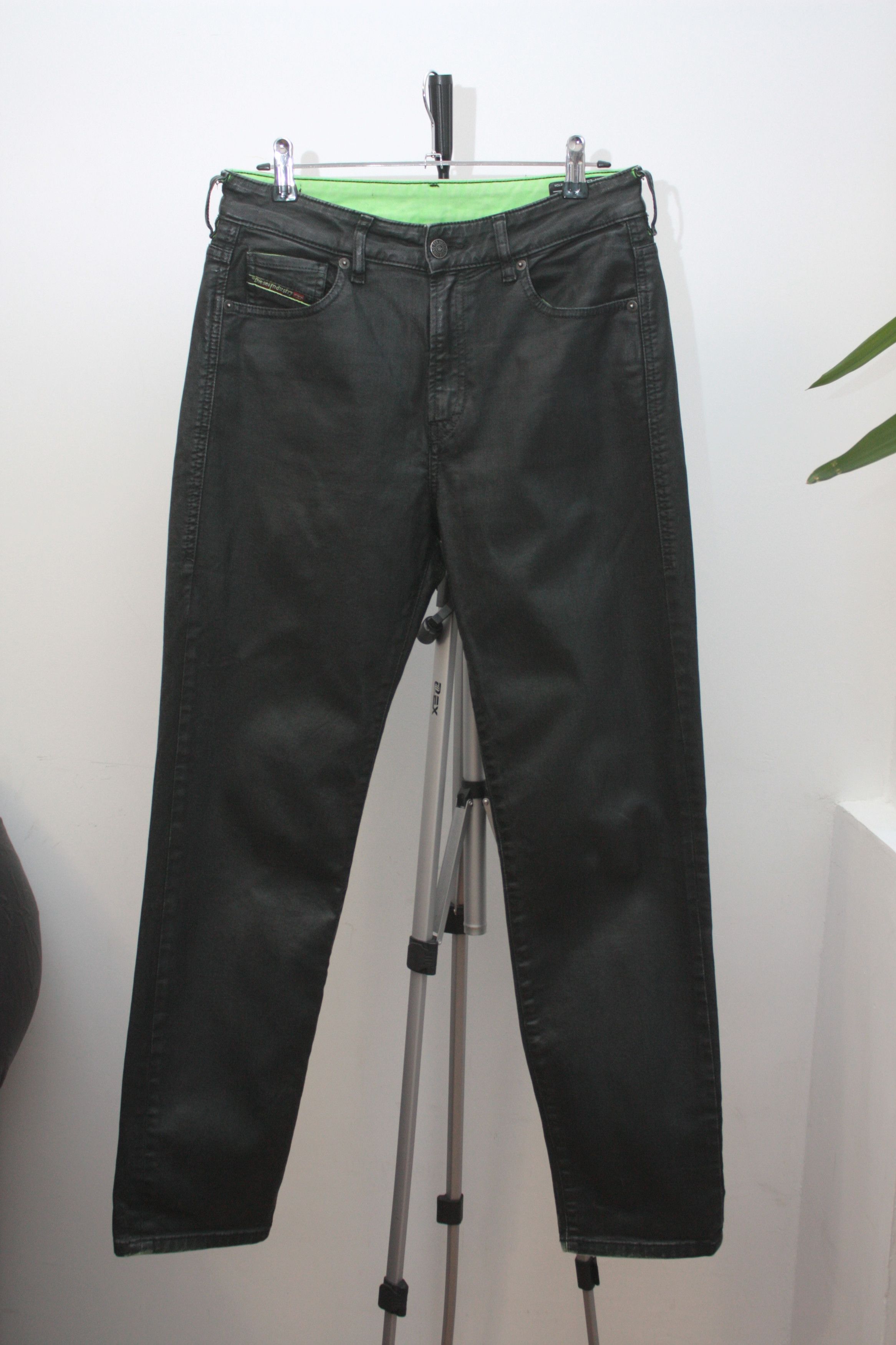 Diesel Diesel Black Green Pants 27 Size US 27 - 3 Thumbnail