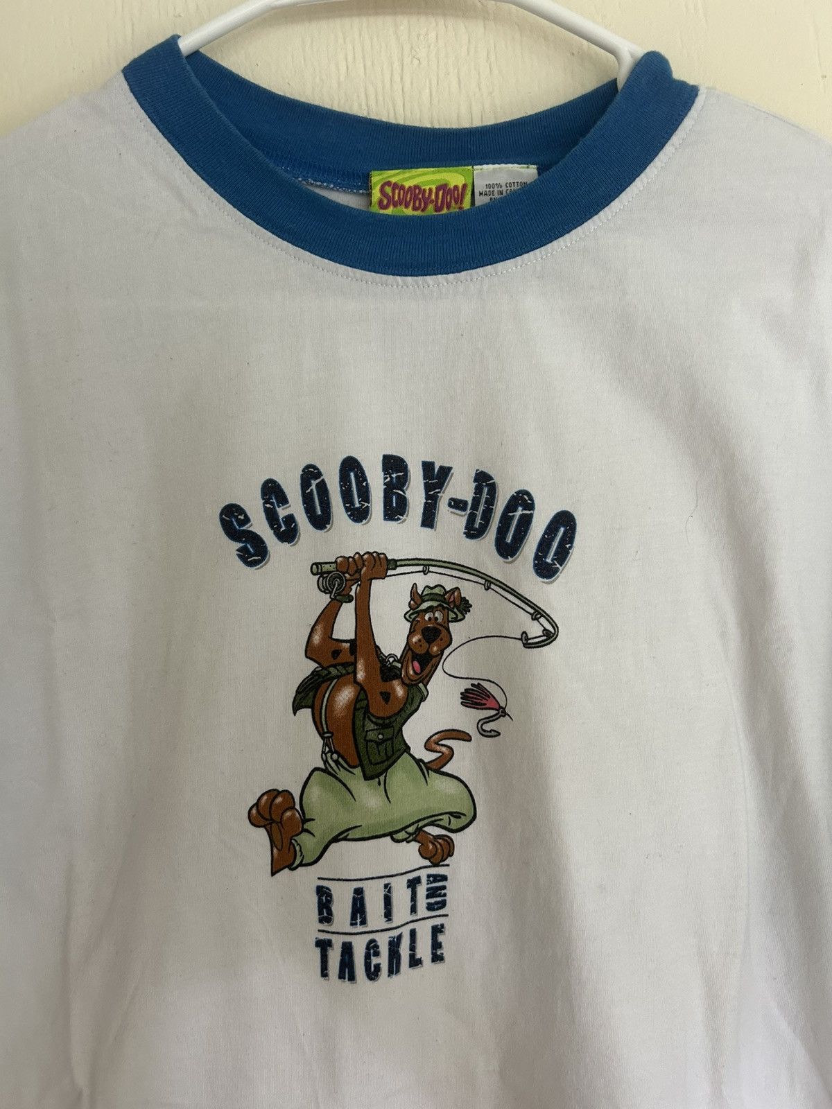 Vintage 03 Vintage Scooby Doo Bait & Tackle Fishing T-shirt Size US L / EU 52-54 / 3 - 1 Thumbnail