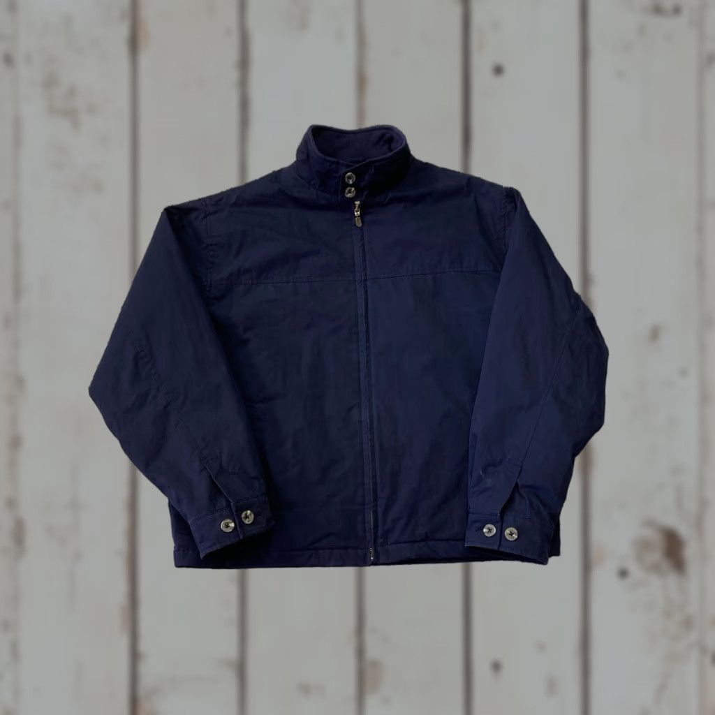 Eddie Bauer VINTAGE Eddie Bauer Zip Up Jacket Medium Blue Windbreaker/Flannel Lined Pockets 90s Outdoor USA Mens Size US M / EU 48-50 / 2 - 1 Thumbnail