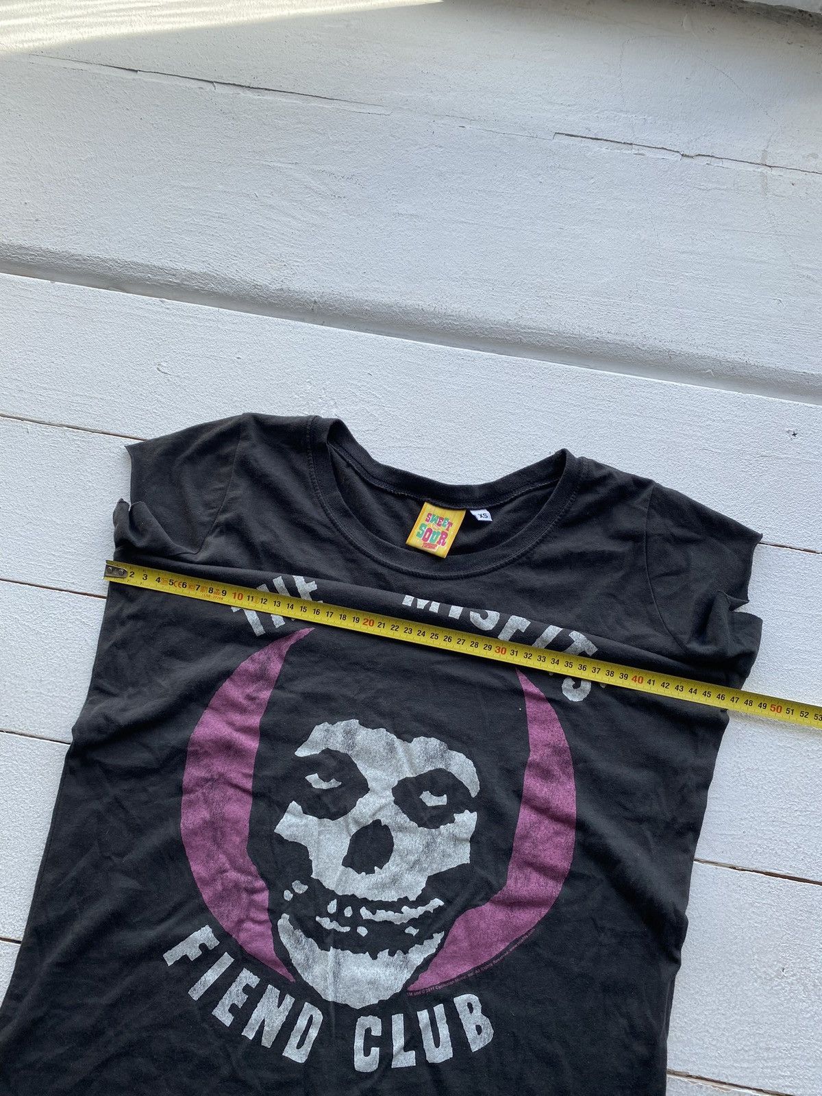 Band Tees × Misfits 00s Misfits Sleeveless 2011 Tee Tank Top Punk opium y2k band Size US XS / EU 42 / 0 - 8 Thumbnail