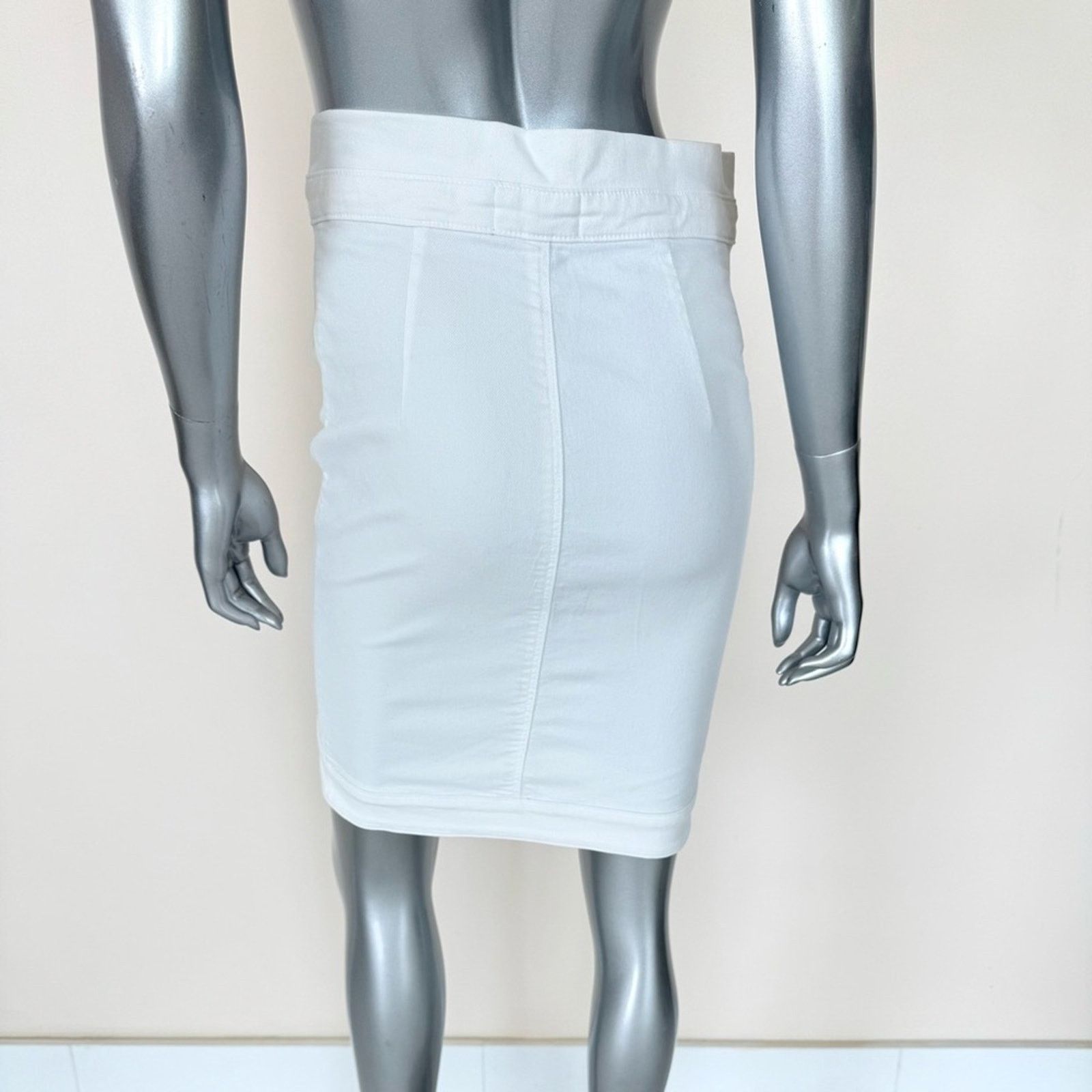 Rta RtA women jeans white skirt size S Retail 320$ Size 25" / US 0 / IT 36 - 6 Thumbnail
