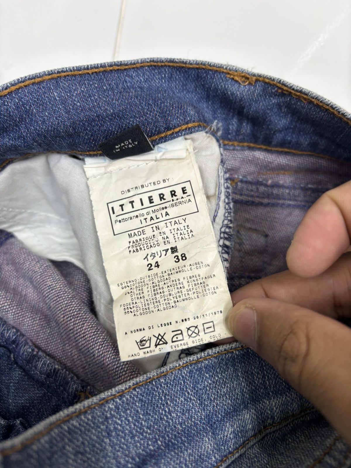 Dolce & Gabbana 🇮🇹 D&G Japan Market Skinny Denim Jeans Size 25" / US 0 / IT 36 - 9 Thumbnail