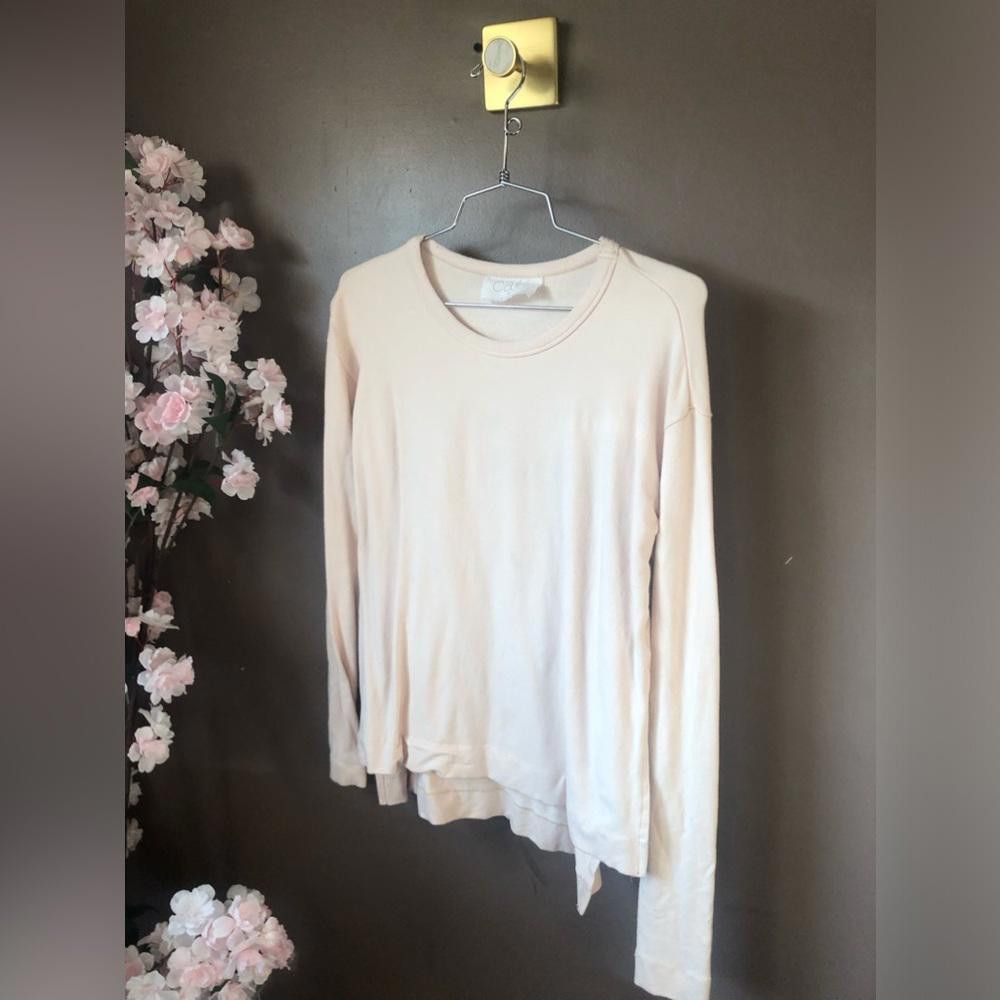 NBDN Nobrandedon Cale top blouse long sleeve in cream Size XS / US 0-2 / IT 36-38 - 1 Thumbnail