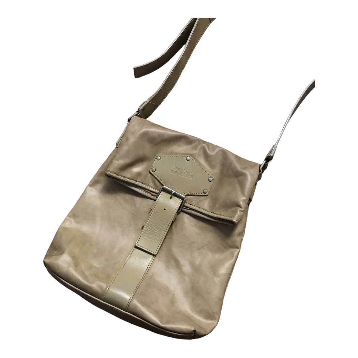 Japanese Brand × Jean Paul Gaultier Jean paul Gaultier Cream Sling Bag Size ONE SIZE - 3 Thumbnail