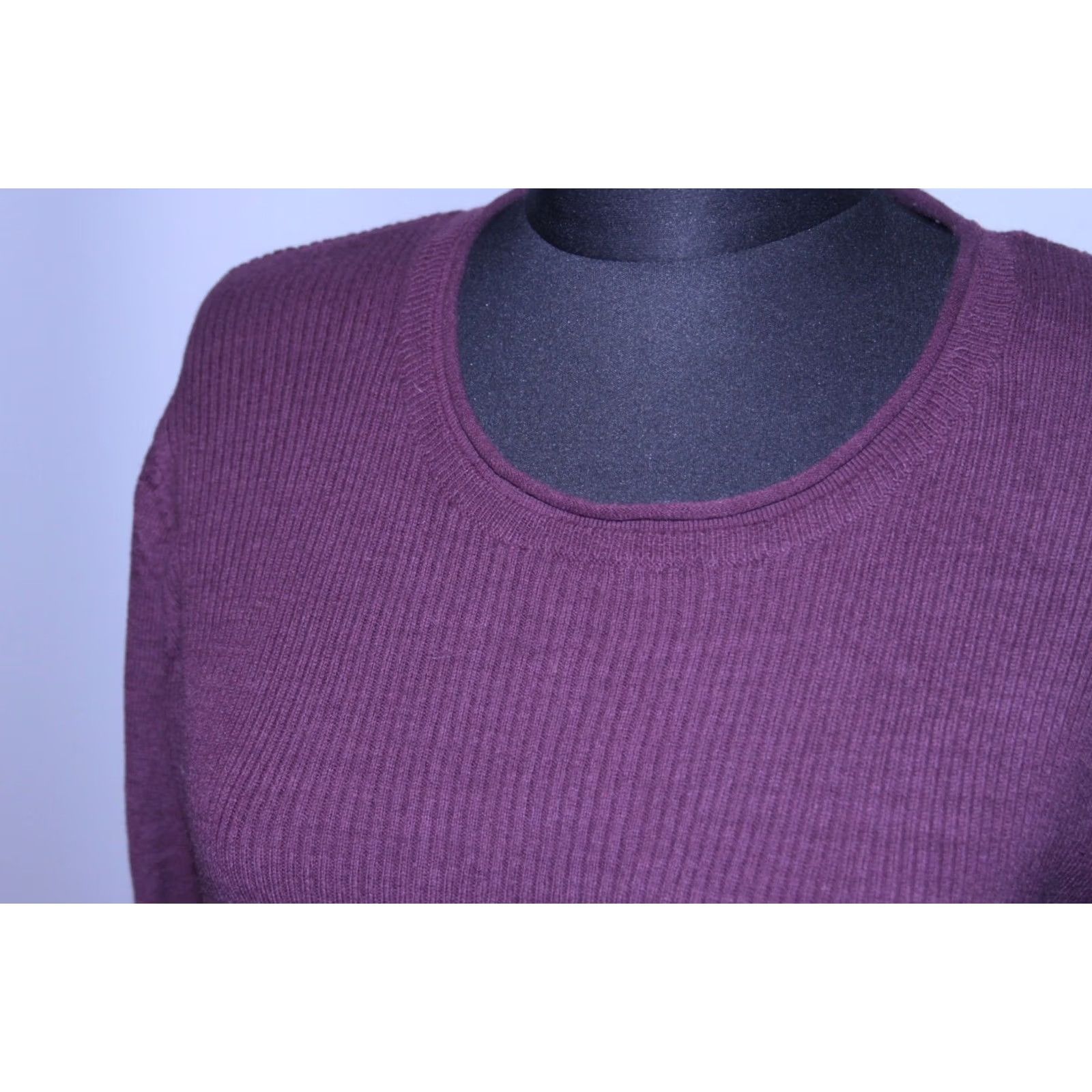 Vintage Gudrun Sjoden Womens Purple Midi Dress S - A-Line, 100% genuine, Size S, Purple, Midi, Women Size S / US 4 / IT 40 - 2 Thumbnail