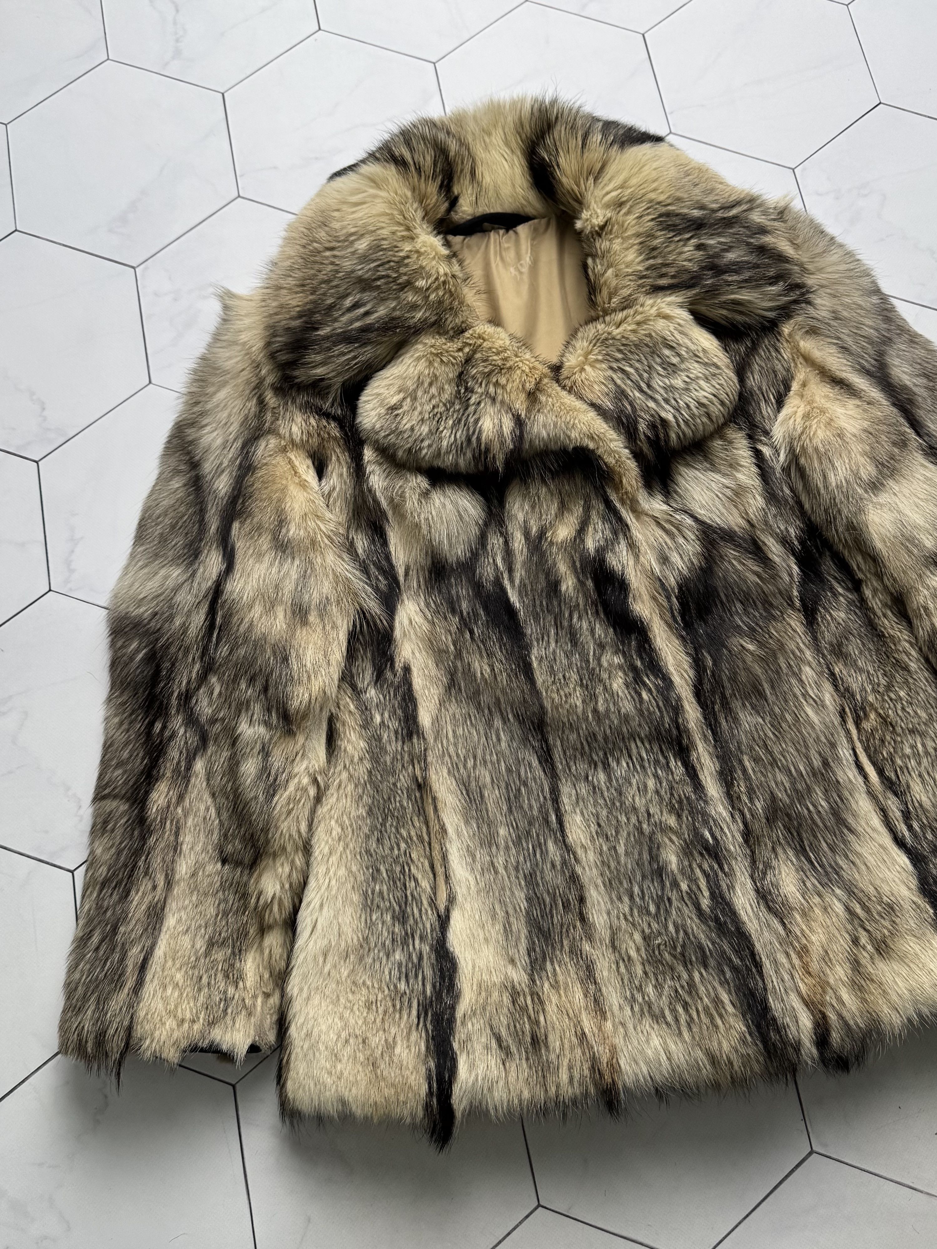 Vintage Vintage Real Fur Jacket (B250)D15E2 Size L / US 10 / IT 46 - 6 Thumbnail