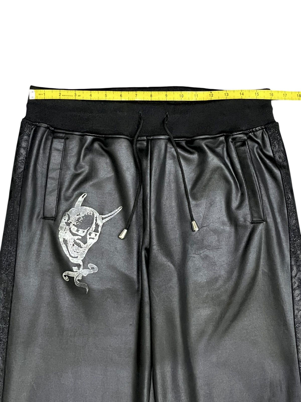 Tribal Streetwear 😈 Vintage Place Plane Devil Track Pants Gothic Tribal Japan Size US 35 - 9 Thumbnail