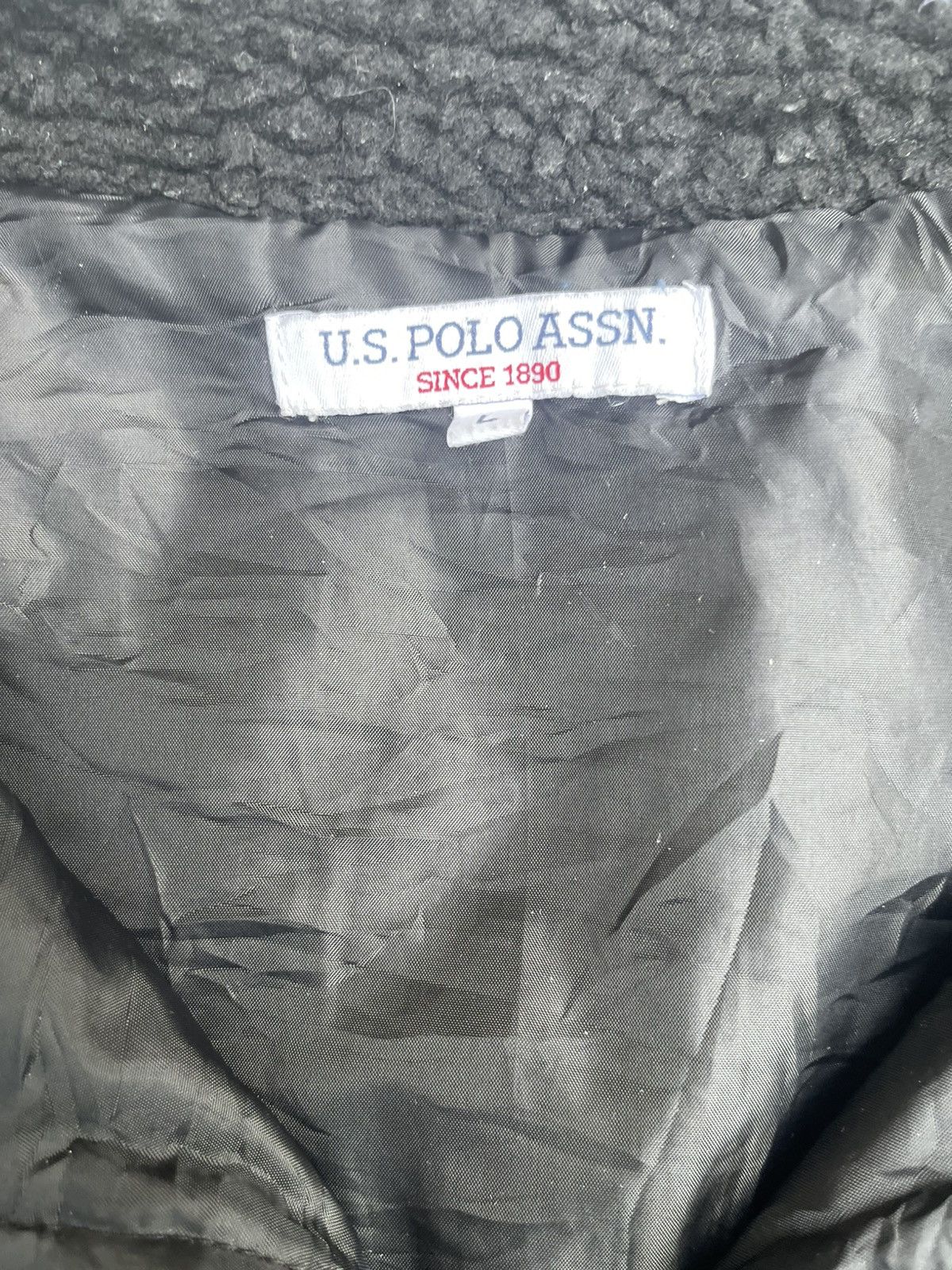 U.S. Polo Assn. U.s Polo Assn Fleece Zipper Jacket Size US L / EU 52-54 / 3 - 3 Thumbnail
