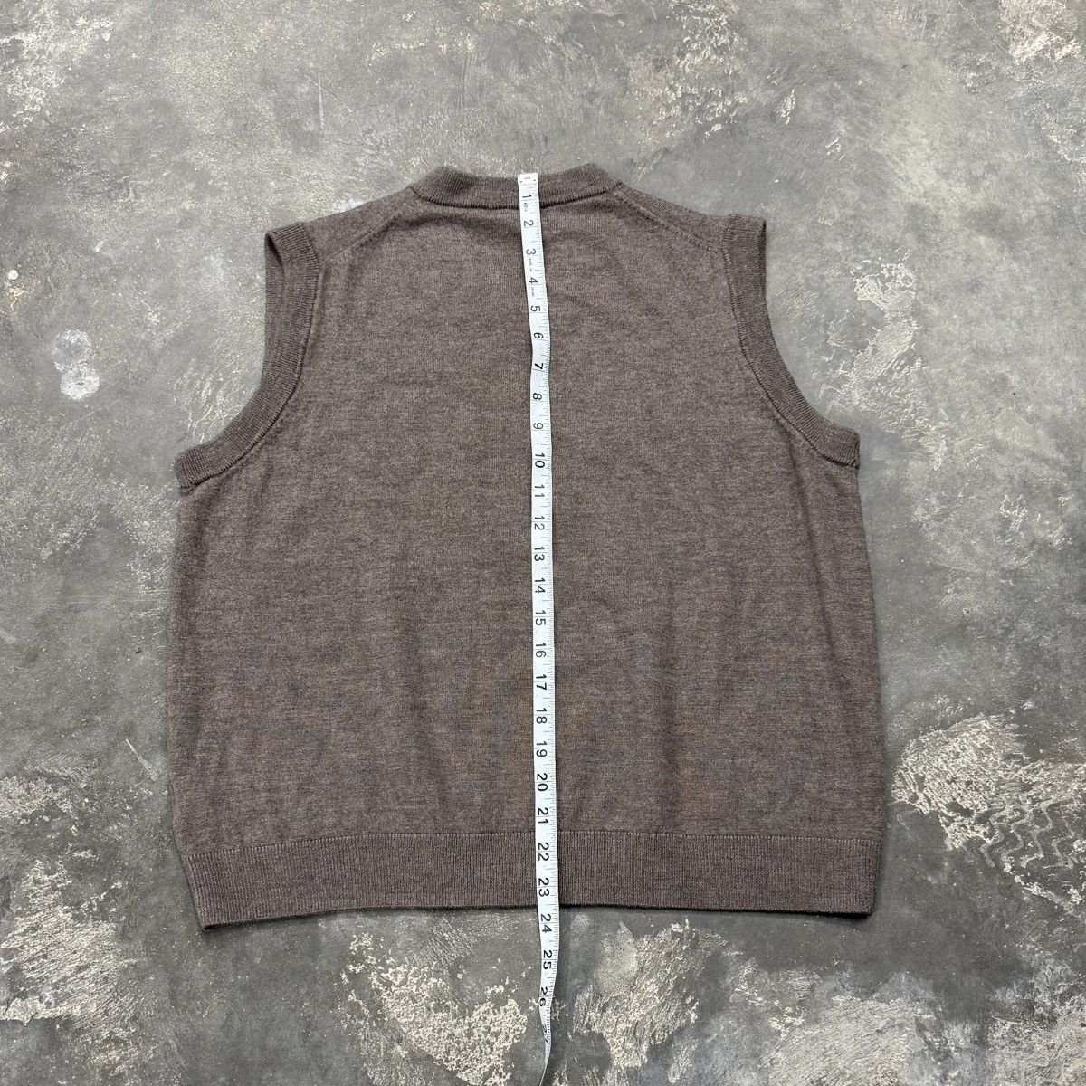 Hart Schaffner Marx Hart Schaffner Marx Merino Wool V-Neck Sweater Vest Size US XL / EU 56 / 4 - 6 Thumbnail