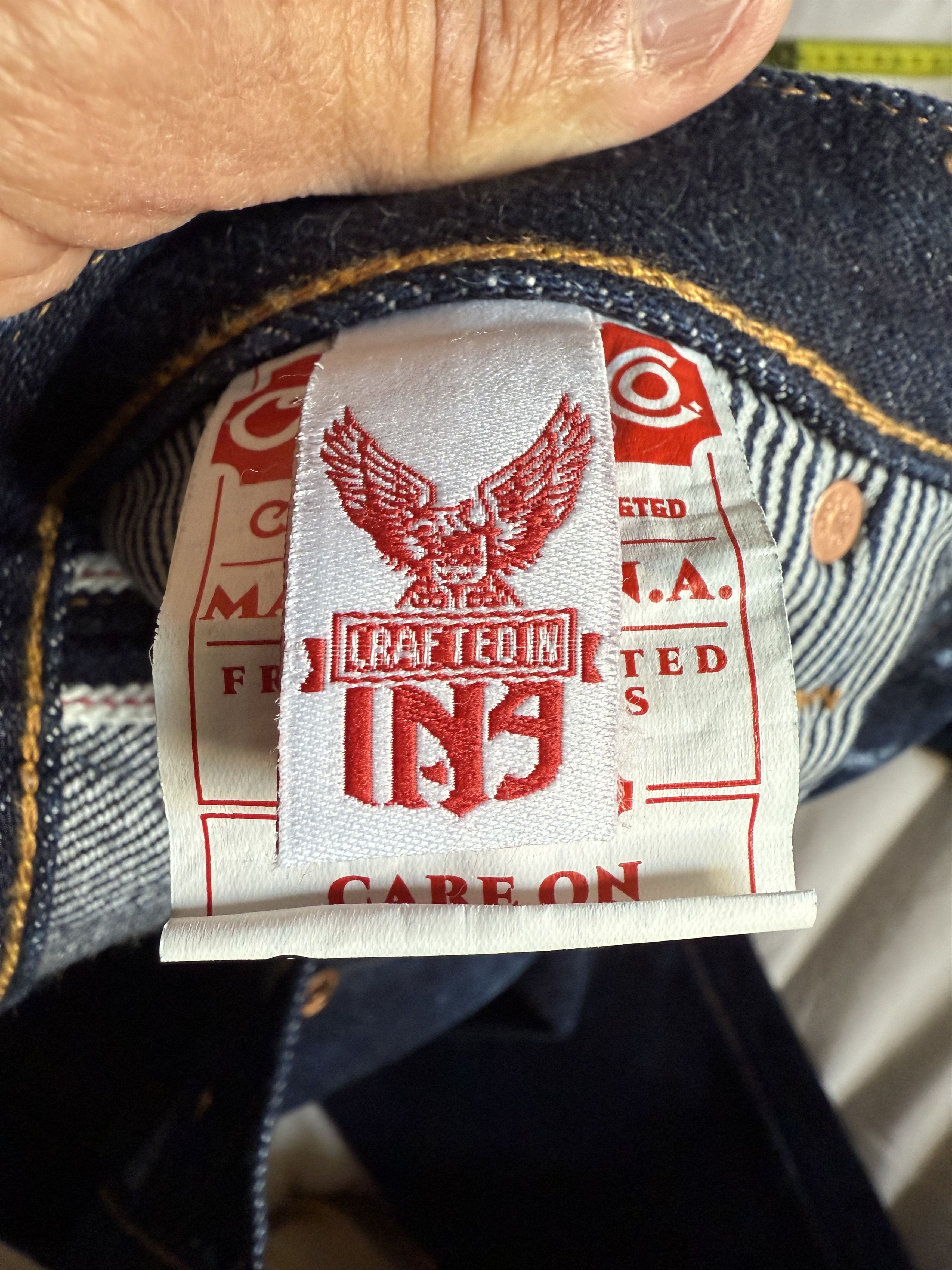Oldblue Co. 8.25" Cut - 21/23 Oz Heavy Weight Beast 2024 - 34 Size US 34 / EU 50 - 14 Thumbnail