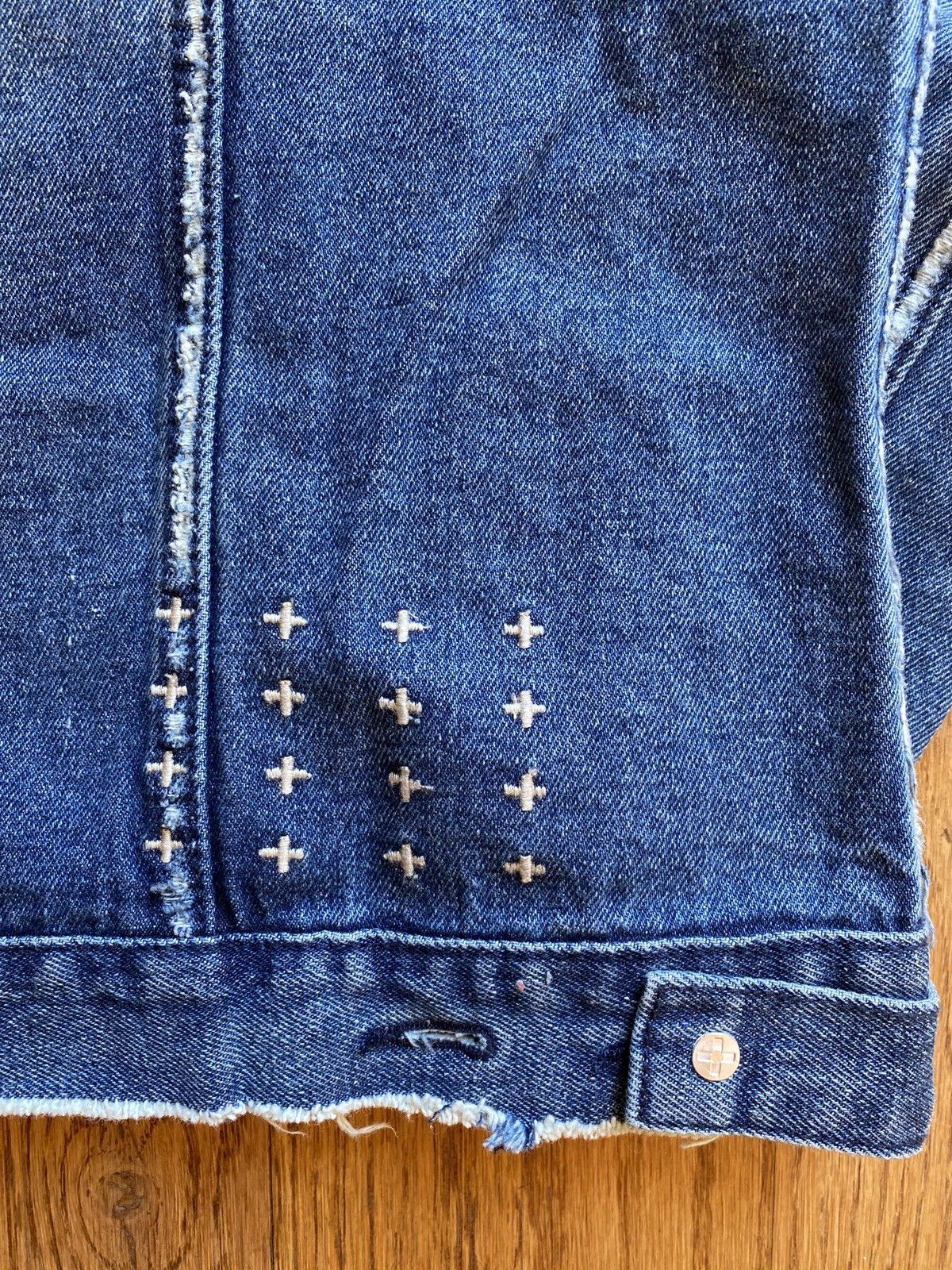 Ksubi Ksubi Distressed Classic Denim Jacket Size US M / EU 48-50 / 2 - 6 Thumbnail