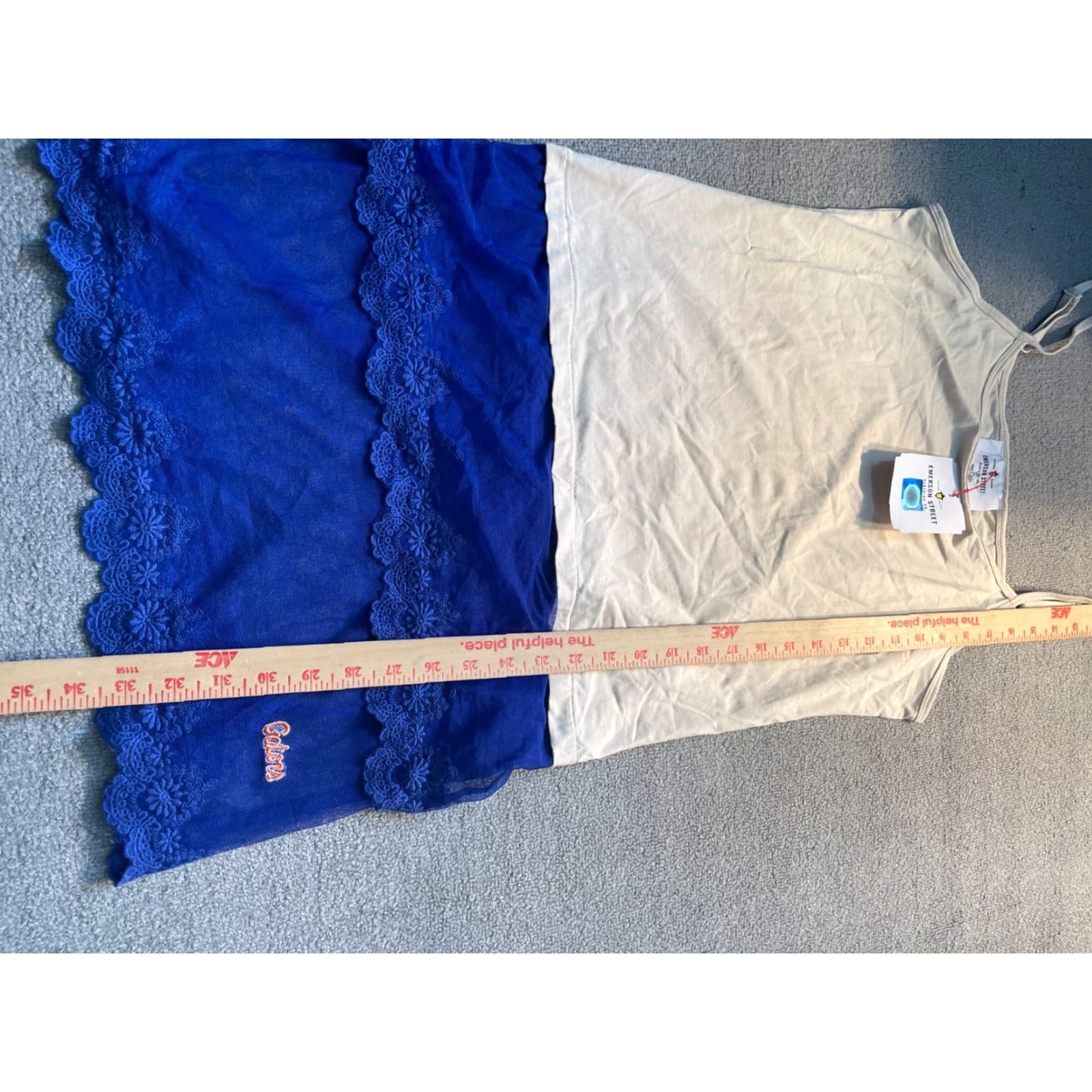 Vintage Womens Florida Gators Ruffles Dress Extender Slip Size S NCAA Emerson Street NEW Size S / US 4 / IT 40 - 5 Thumbnail