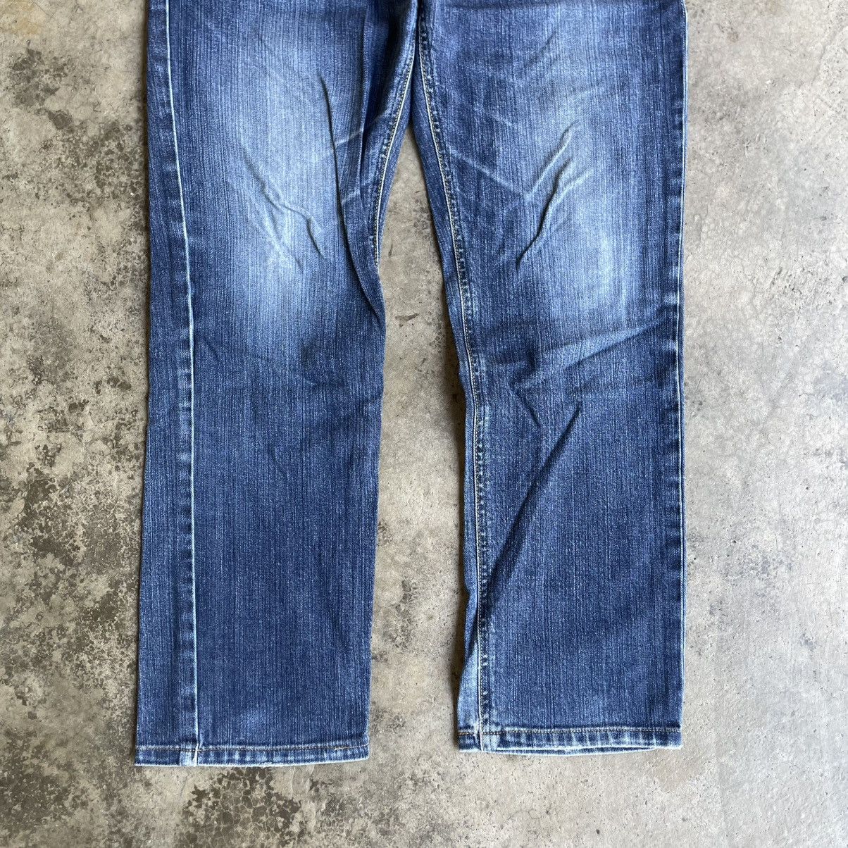 Lee 🔥Vintage Lee Riders Stoned Washed Distress Denim Jeans Size US 30 / EU 46 - 3 Thumbnail