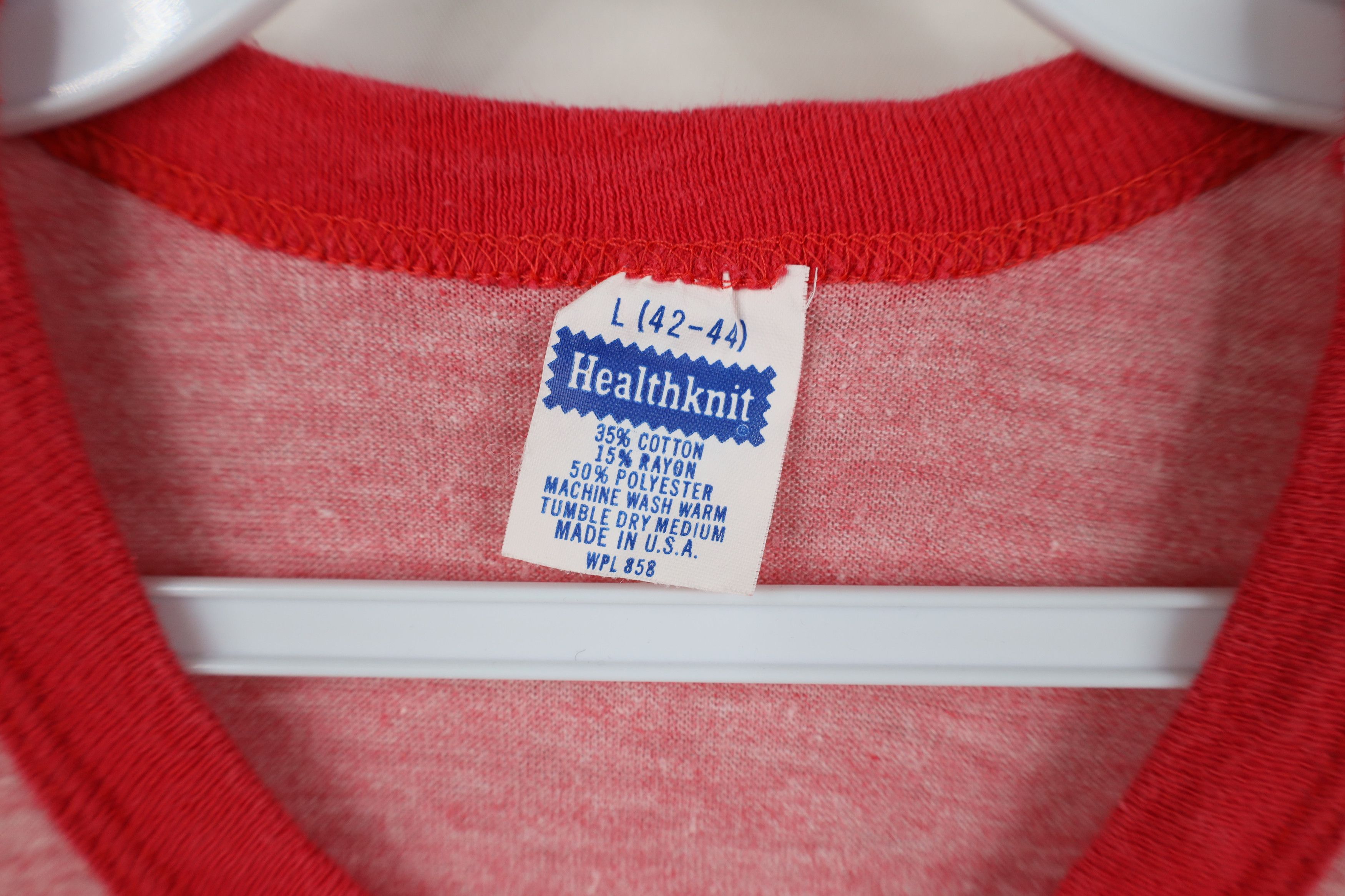 Vintage Vintage 70s 10k Road Race Running Triblend Ringer T-Shirt US Size US L / EU 52-54 / 3 - 10 Thumbnail