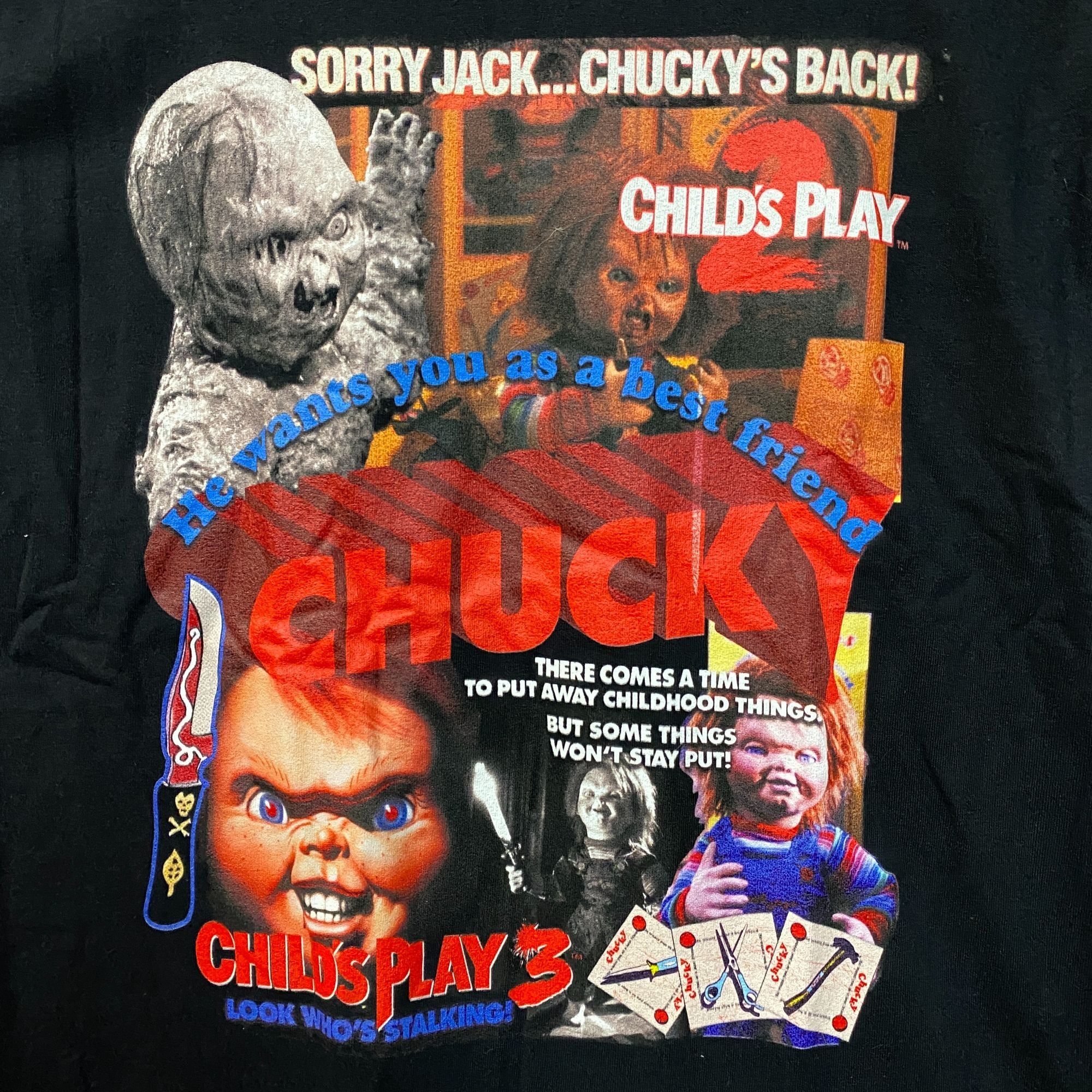 Other Chucky Child's Play 3: Look Who's Stalking Sorry Jack Chucky Size US L / EU 52-54 / 3 - 2 Thumbnail