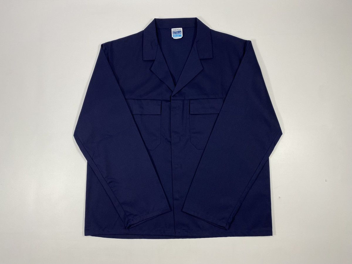 Vintage Portwest Work Shirt Light Jacket Two Pockets Size US L / EU 52-54 / 3 - 9 Thumbnail