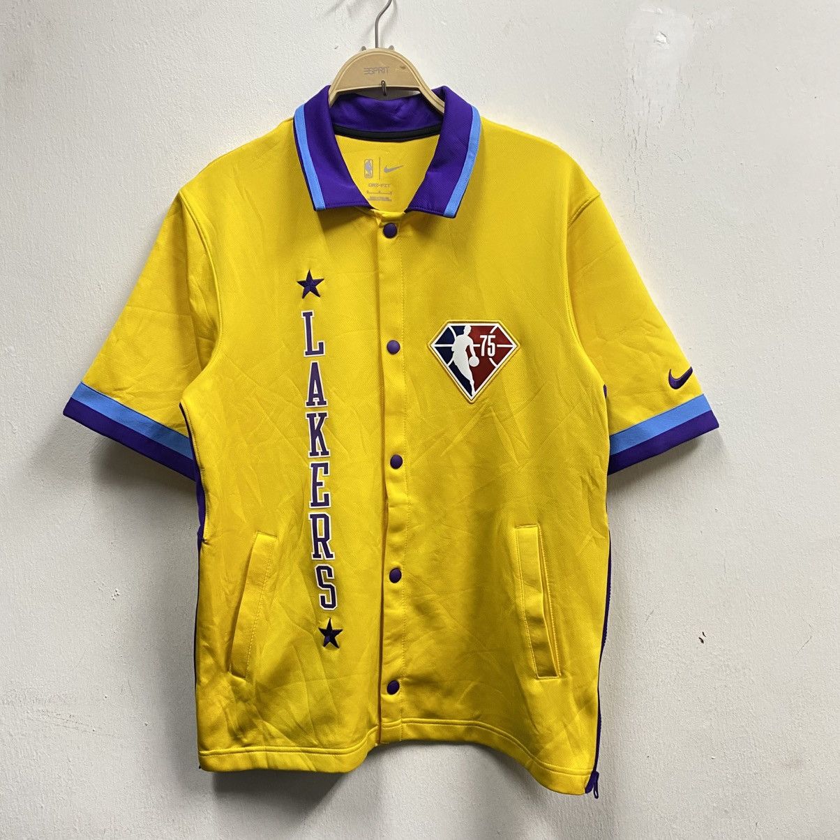 Nike Nike Lakers Showtime City Edition Warmup Size US L / EU 52-54 / 3 - 1 Thumbnail