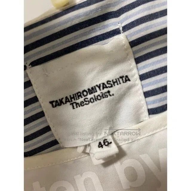 Takahiromiyashita The Soloist. TAKAHIROMIYASHITATheSoloist 19SS Portrait Band Shirt. Size US M / EU 48-50 / 2 - 3 Thumbnail