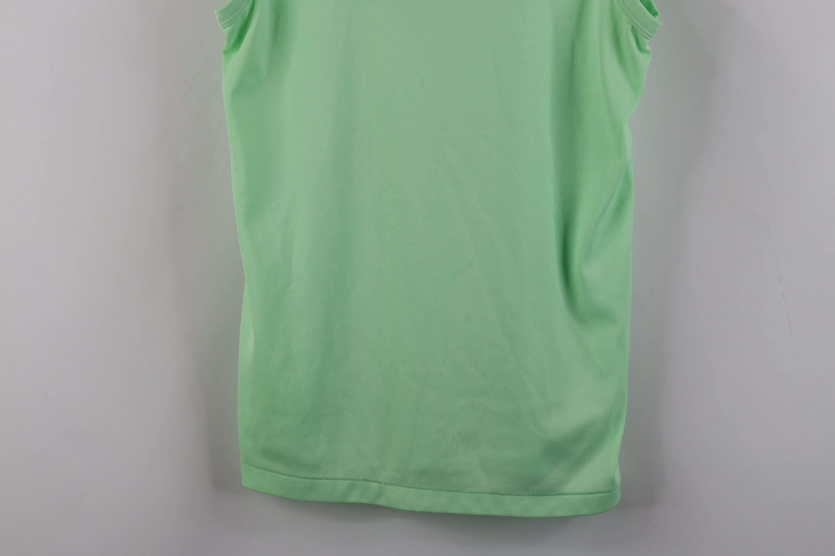 Vintage Vintage 70s Streetwear Knit Tank Top T-Shirt Light Green Size L / US 10 / IT 46 - 3 Thumbnail