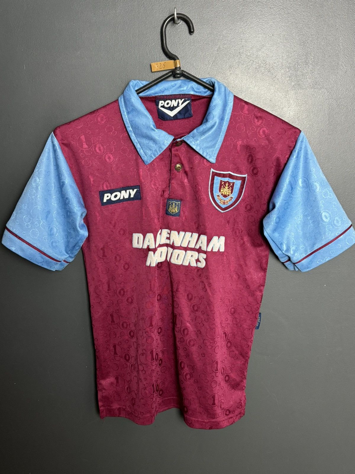 PONY KIDS West Ham United 95/97 Home Football Jersey Size US XS / EU 42 / 0 - 1 Thumbnail