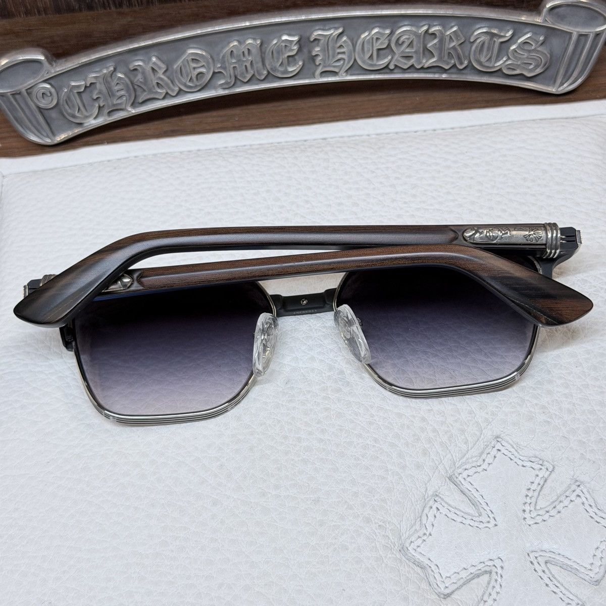 Chrome Hearts Chrome Hearts BLAZIN 1/1 Sunglasses Size ONE SIZE - 2 Thumbnail