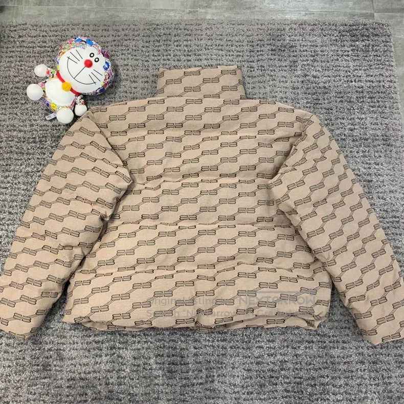 Balenciaga Balenciaga Double B all-over print cotton coat Size US M / EU 48-50 / 2 - 2 Thumbnail