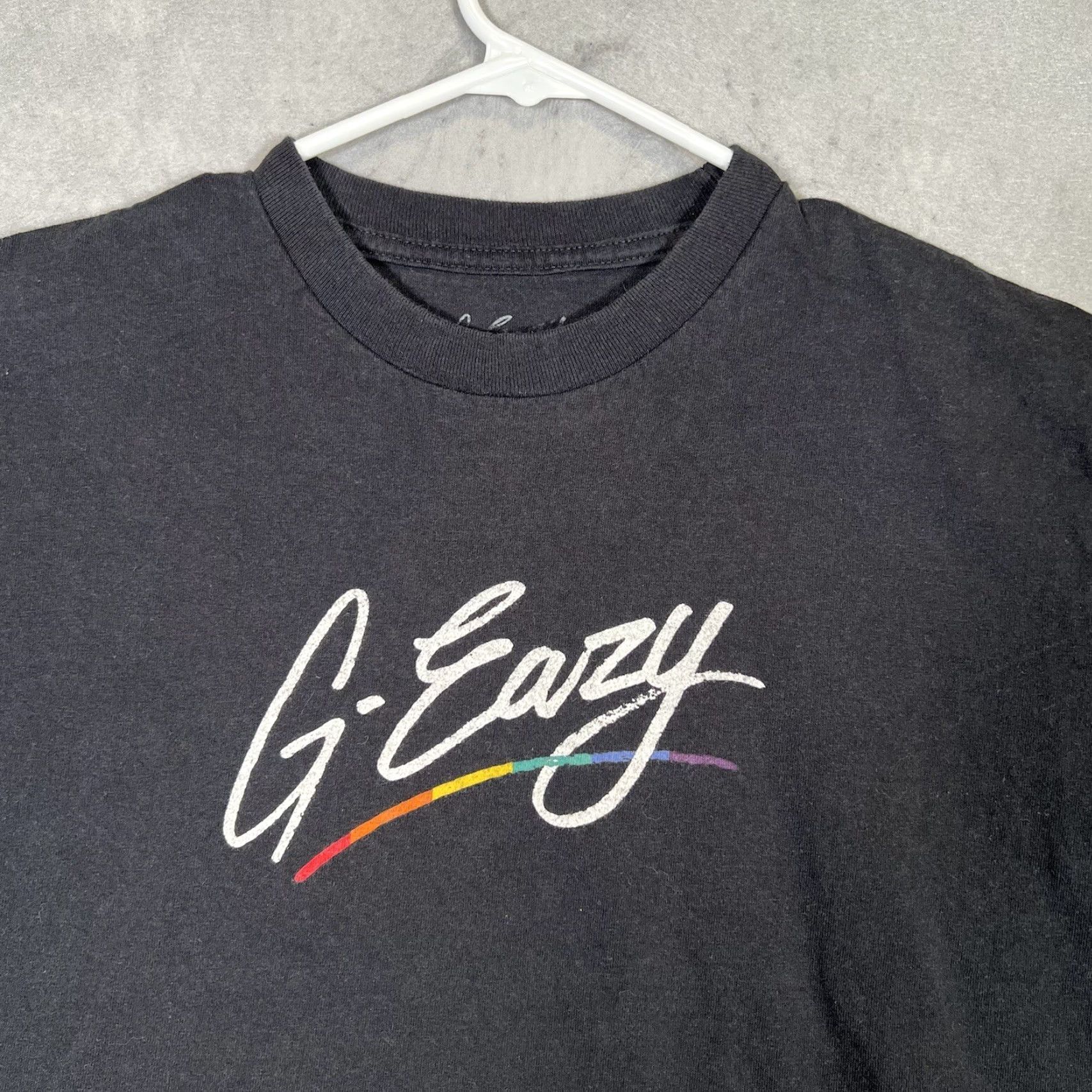 Vintage G Easy Promo Shirt Adult Medium Black Music Mens T-Shirt Short Sleeve Crew Neck Solid Graphic Print Vintage No Size US M / EU 48-50 / 2 - 4 Thumbnail