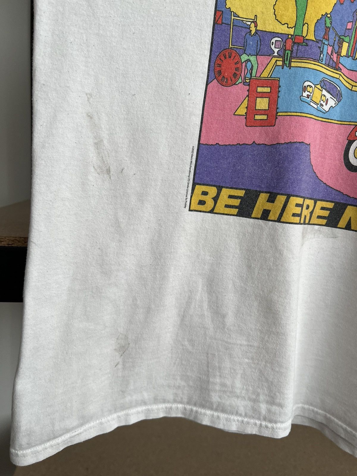 Band Tees Vintage 2022 Oasis Be Here Now Britpop White T-shirt Size US XL / EU 56 / 4 - 7 Thumbnail