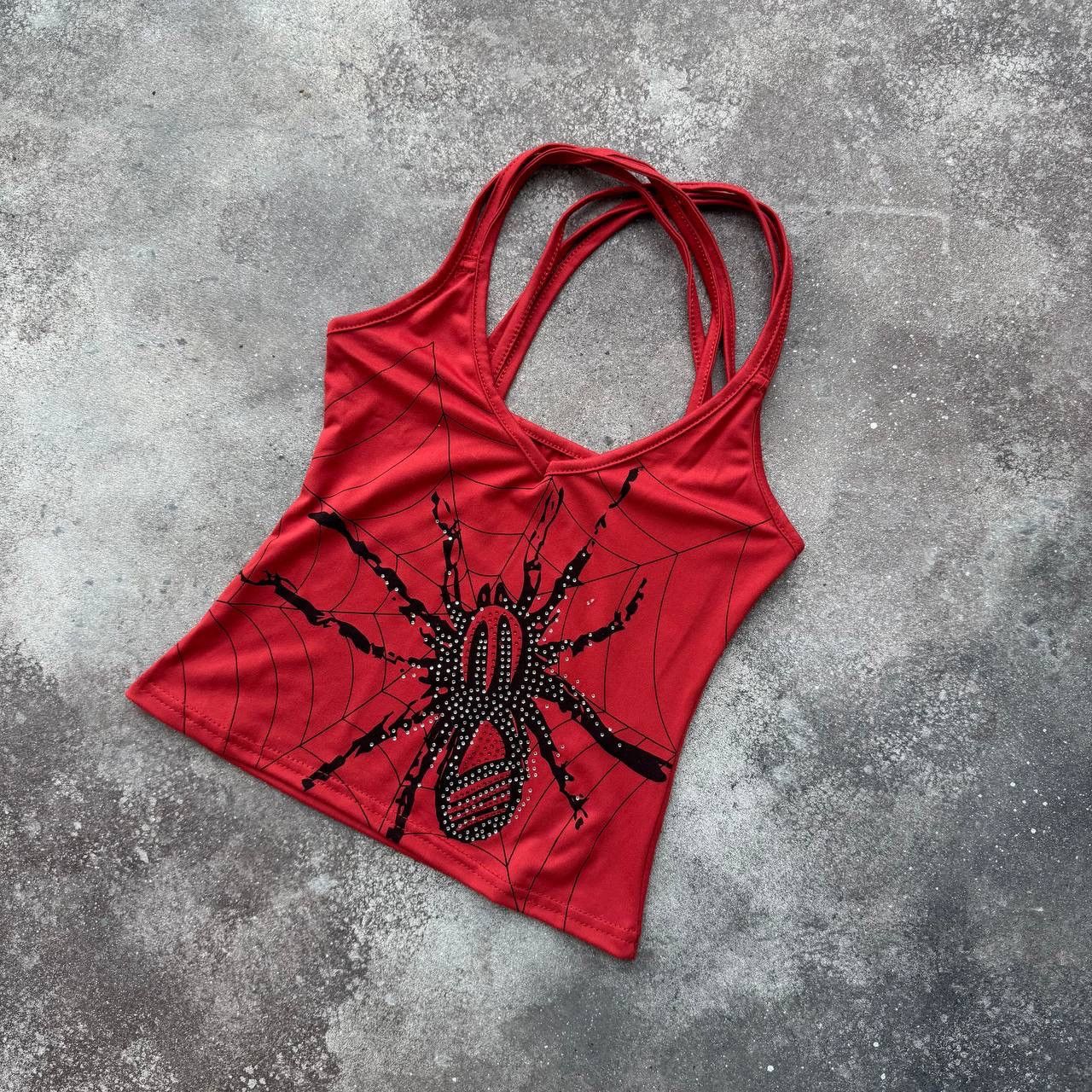 Super Sexy Y2K Glamour Rave Opium Vintage Tank Top