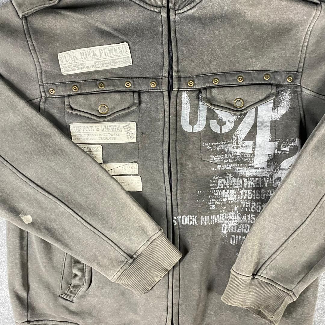 Japanese Brand Vintage Japanese Brand Punk Rock Jacket Size US M / EU 48-50 / 2 - 2 Thumbnail