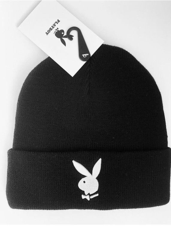 Playboy Playboy Embroyed Logo Beanie Size ONE SIZE - 1 Preview