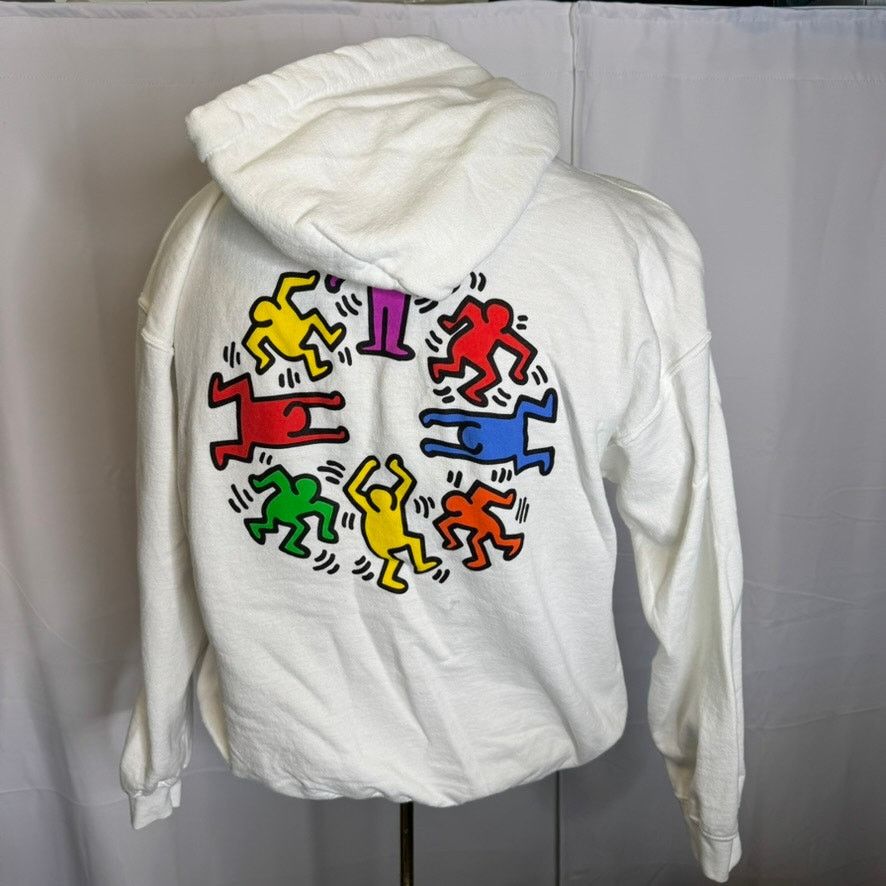 Keith Haring Keith Haring Hoodie Dancing Figures Graphic Art Large Size US L / EU 52-54 / 3 - 2 Thumbnail