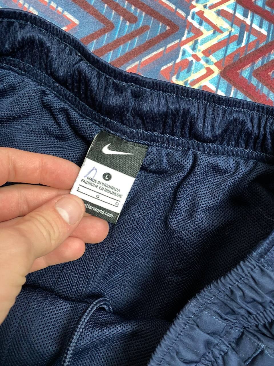 Nike × Vintage 90’s NIKE RARE SWOOSH Y2K RETRO ZIP LOGO TRACK NYLON PANTS Size US 34 / EU 50 - 2 Thumbnail