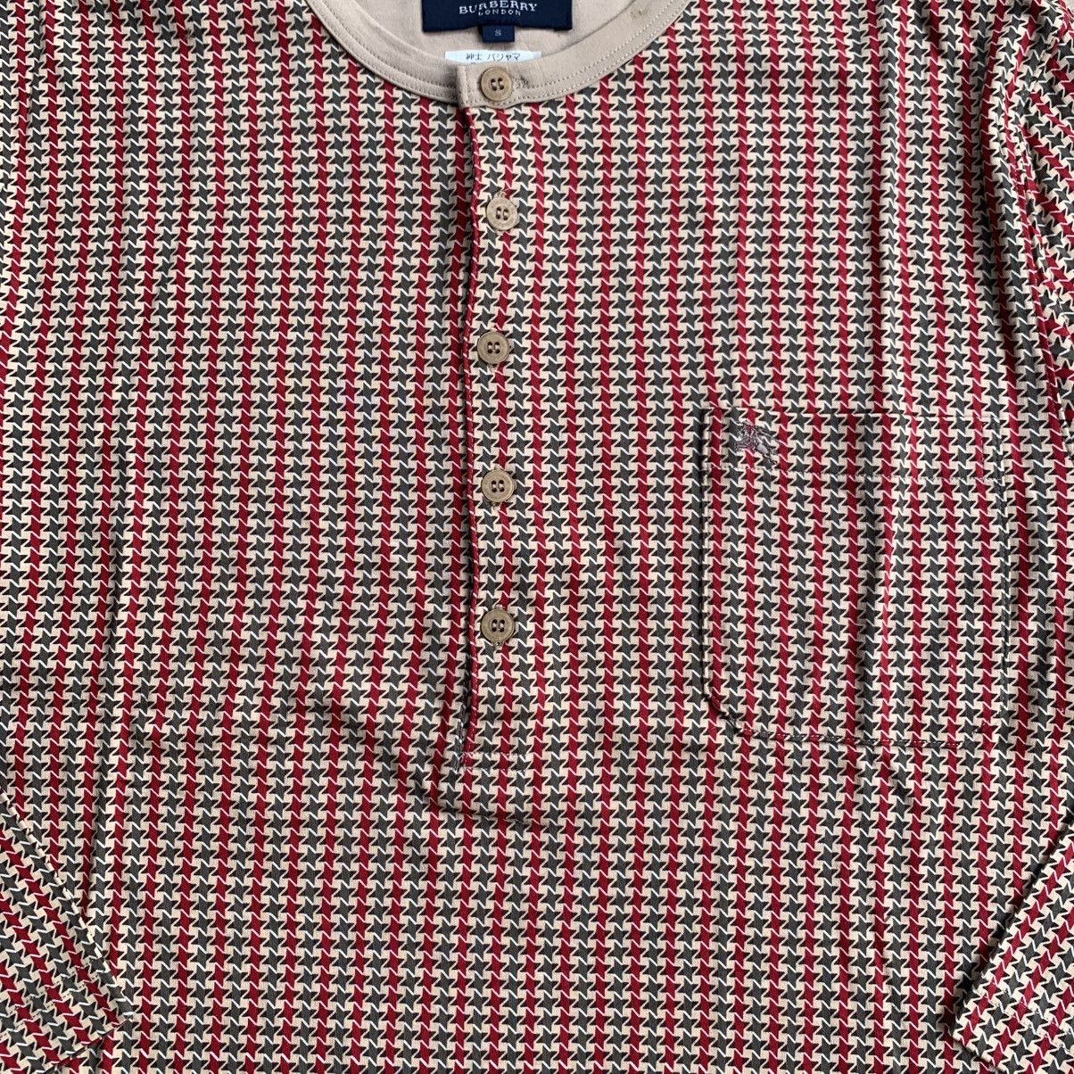 Burberry burberry long sleeve buttoned top / henley - style shirt Size US M / EU 48-50 / 2 - 3 Thumbnail