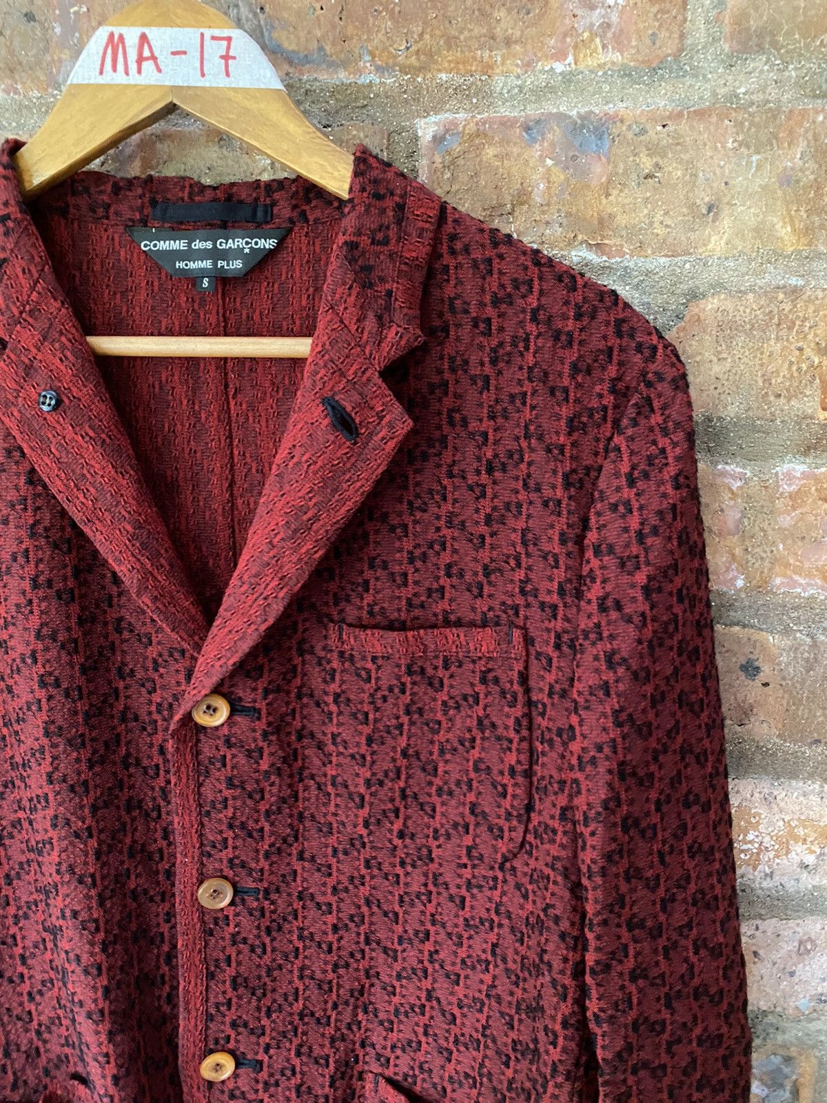 Comme des Garcons Homme Plus SS03 CDG Homme Plus tapestry jacket rose Size US M / EU 48-50 / 2 - 6 Thumbnail