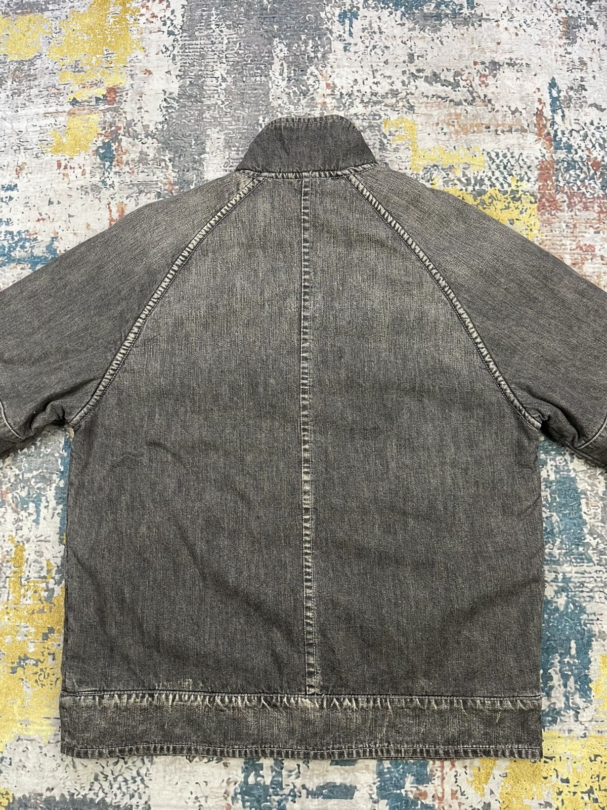 Johnbull Vtg Johnbull Sherpa Lined Zip-Up Trucker Jacket Size US L / EU 52-54 / 3 - 4 Thumbnail