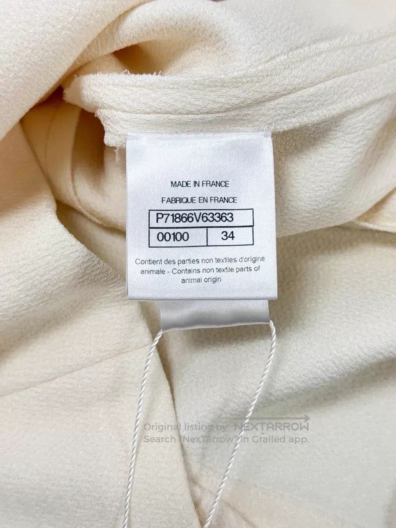 Chanel Chanel Lapel sleeveless one-button vest Size XXS / US 00 / IT 34 - 5 Thumbnail