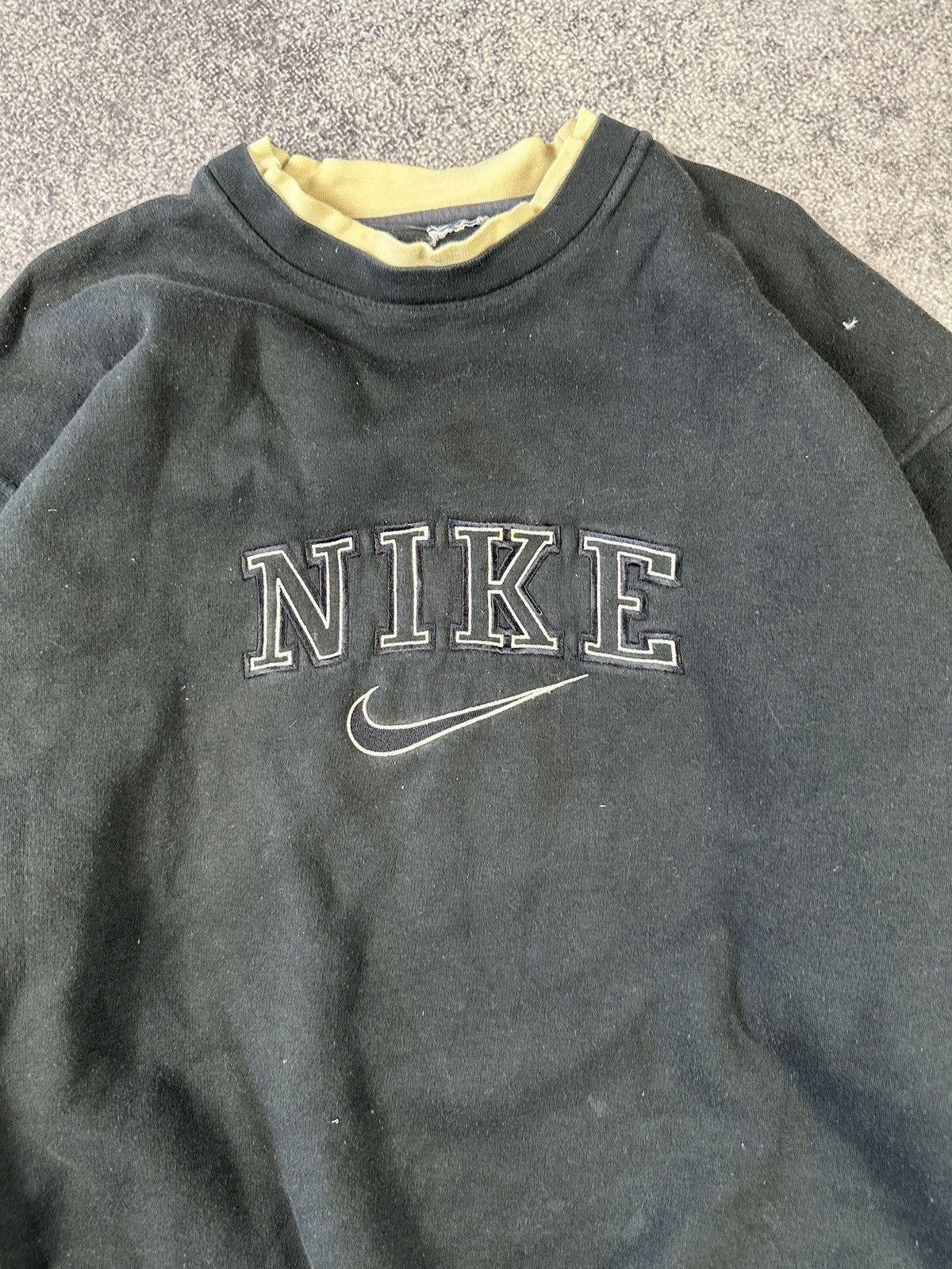 Vintage Y2K Vintage Nike Big Logo Sweatshirt Very Rare 90s VTg Style Size US XL / EU 56 / 4 - 3 Thumbnail