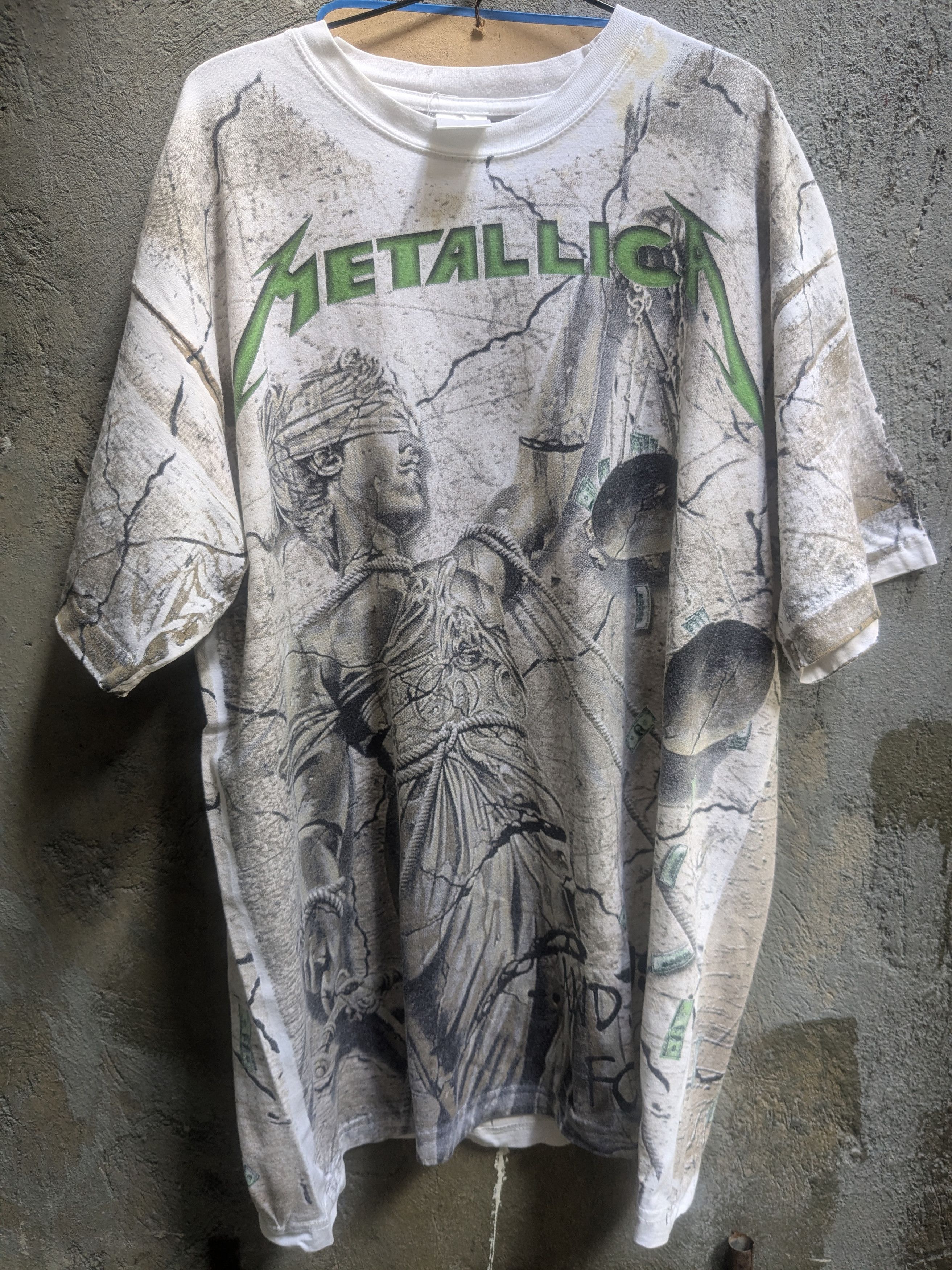 Metallica Metallica aop fullprint tshirt Size US XL / EU 56 / 4 - 1 Thumbnail