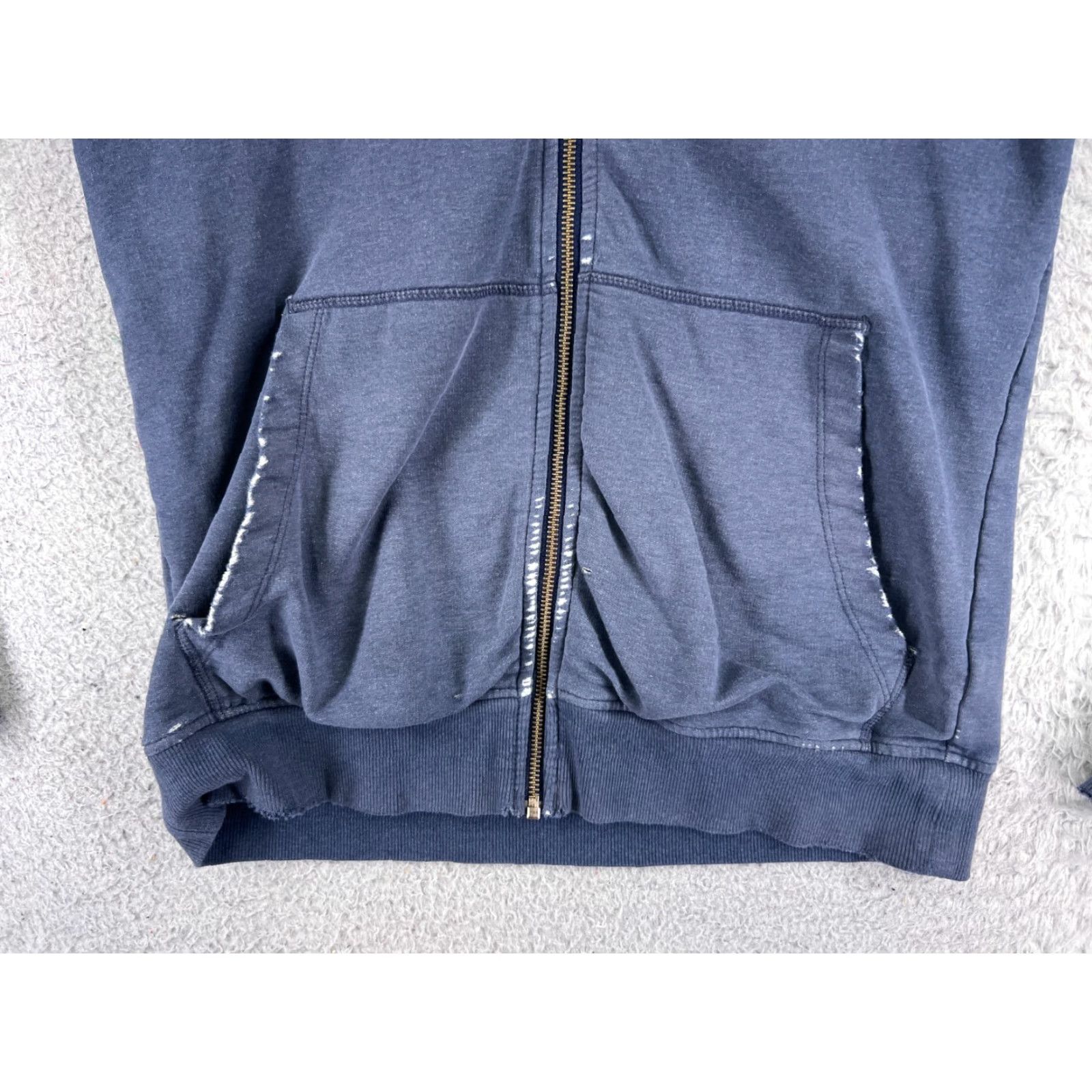 Patagonia Patagonia Hoodie Mens Small Blue DESTROYED Glacier Waves Midweight Full Zip Size US S / EU 44-46 / 1 - 5 Thumbnail
